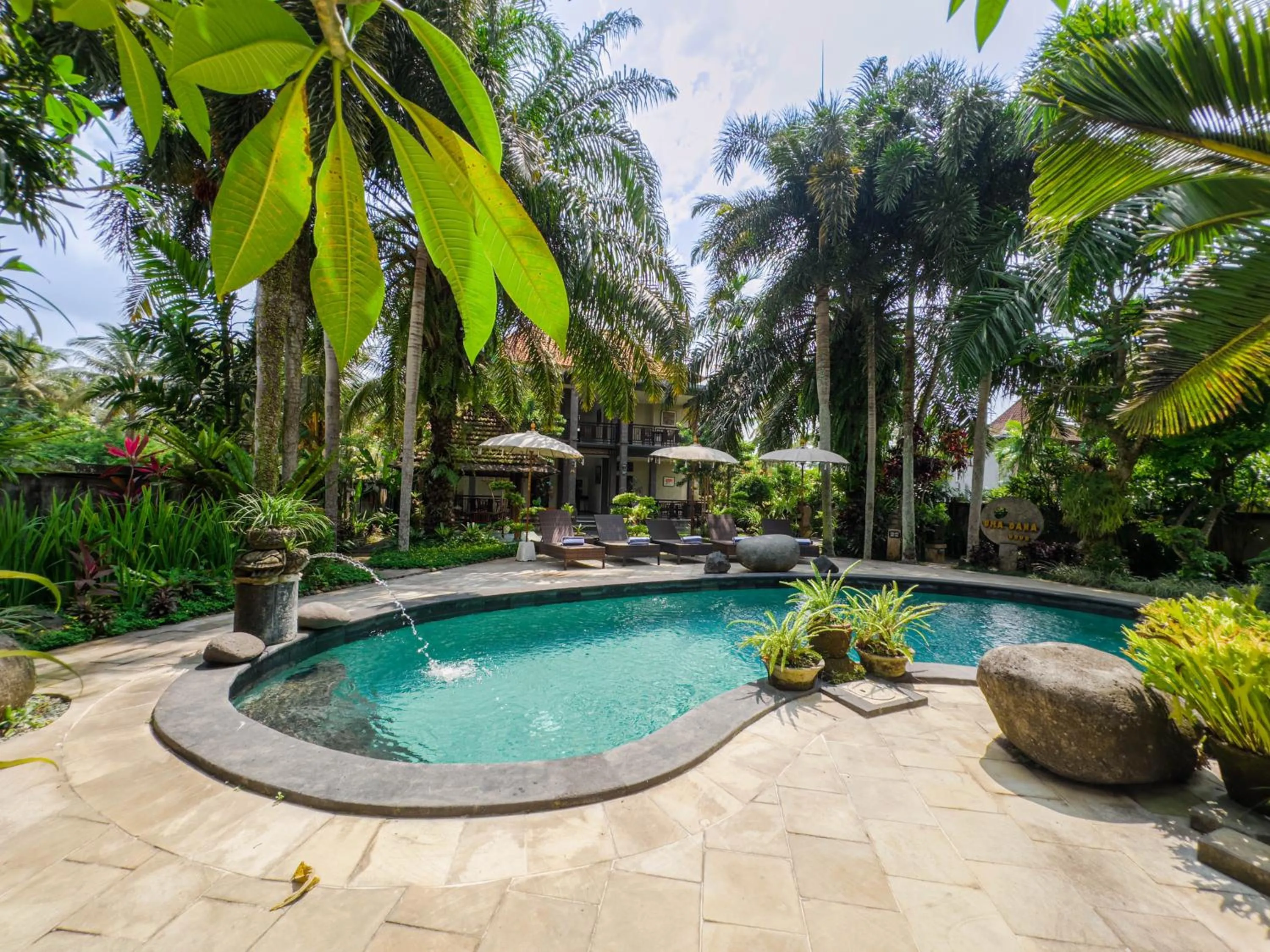 Swimming pool in Uma Dana Ubud