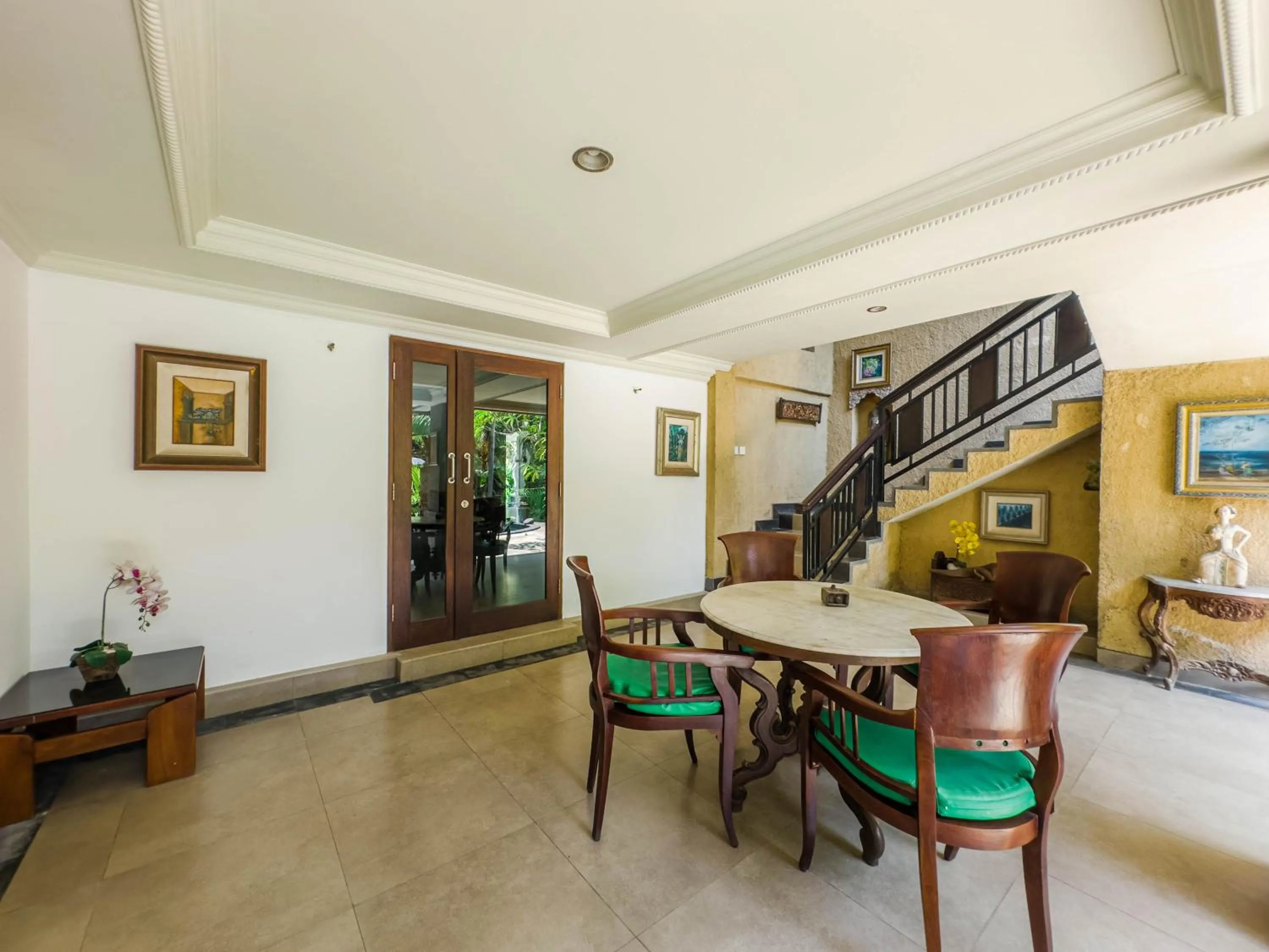 Seating area in Uma Dana Ubud