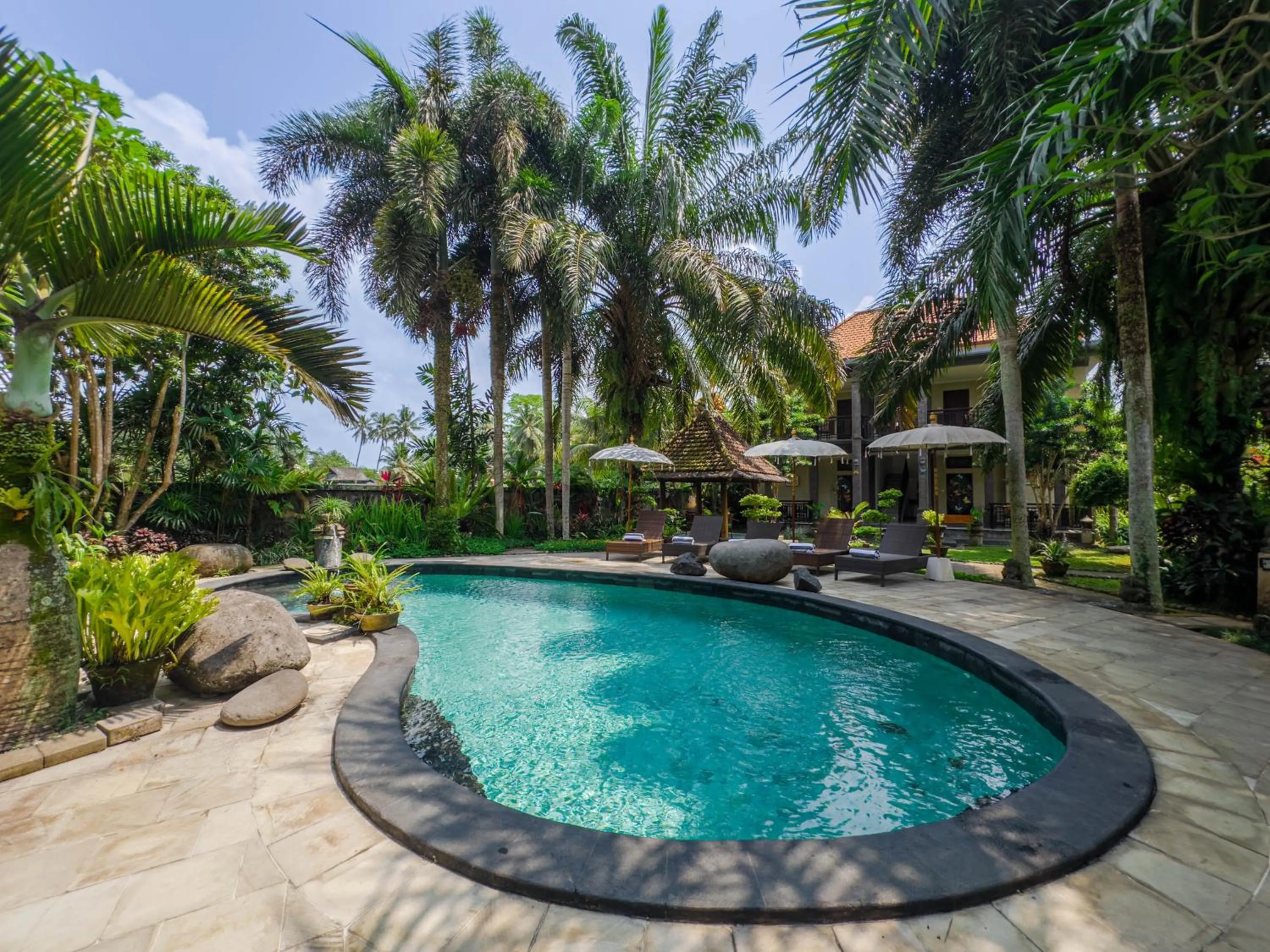 Swimming pool in Uma Dana Ubud