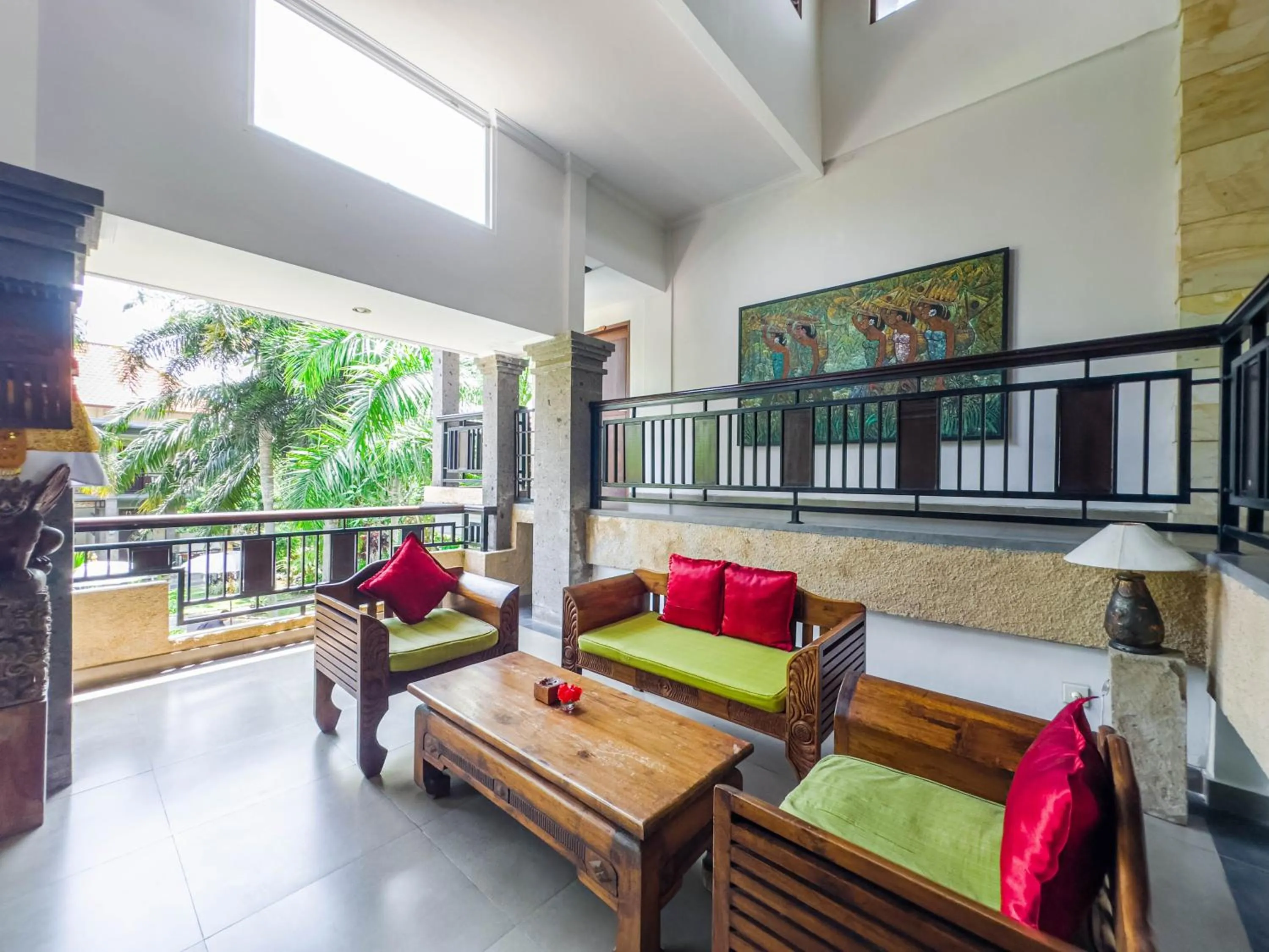 Seating area in Uma Dana Ubud