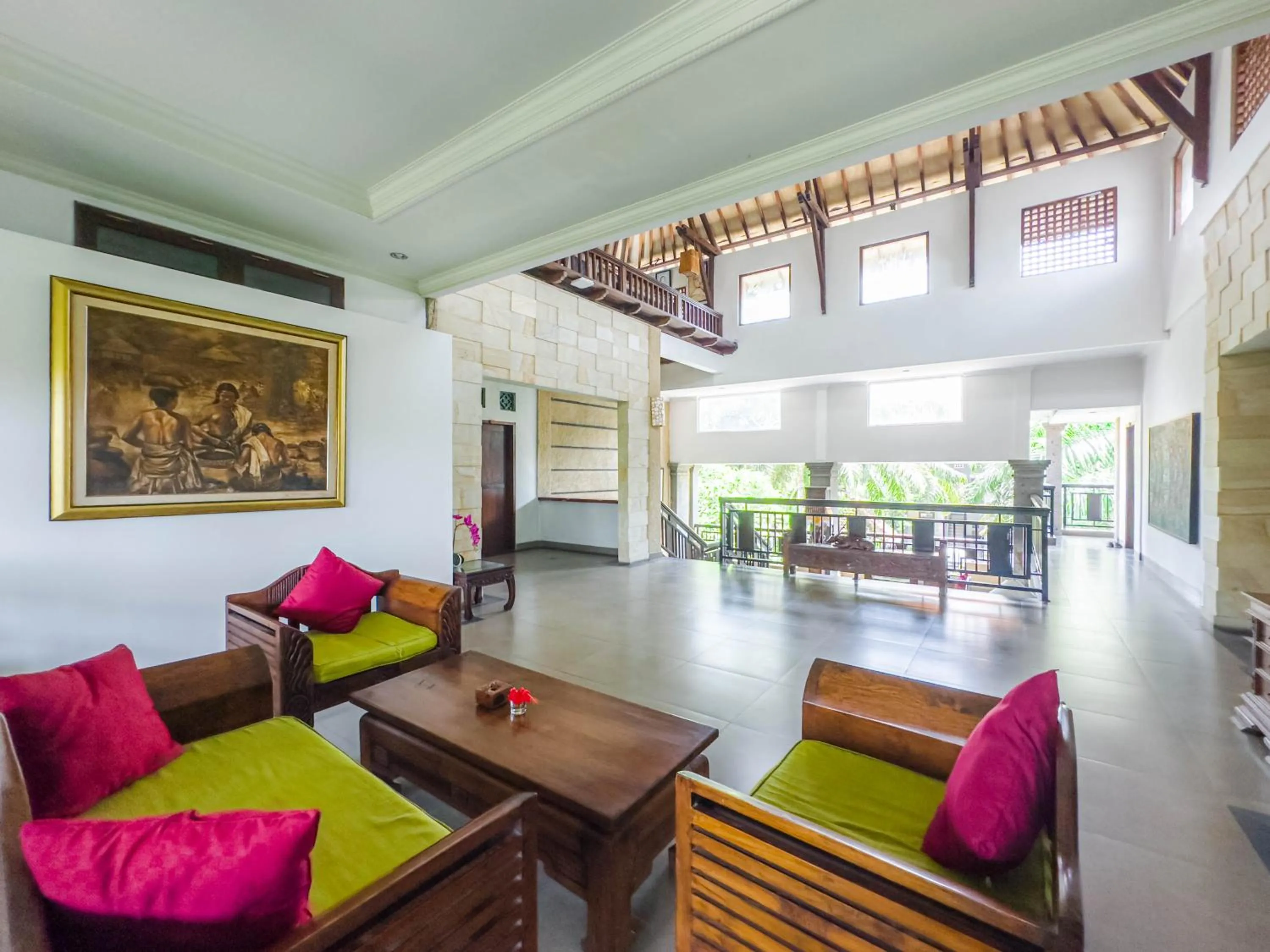 Seating area in Uma Dana Ubud