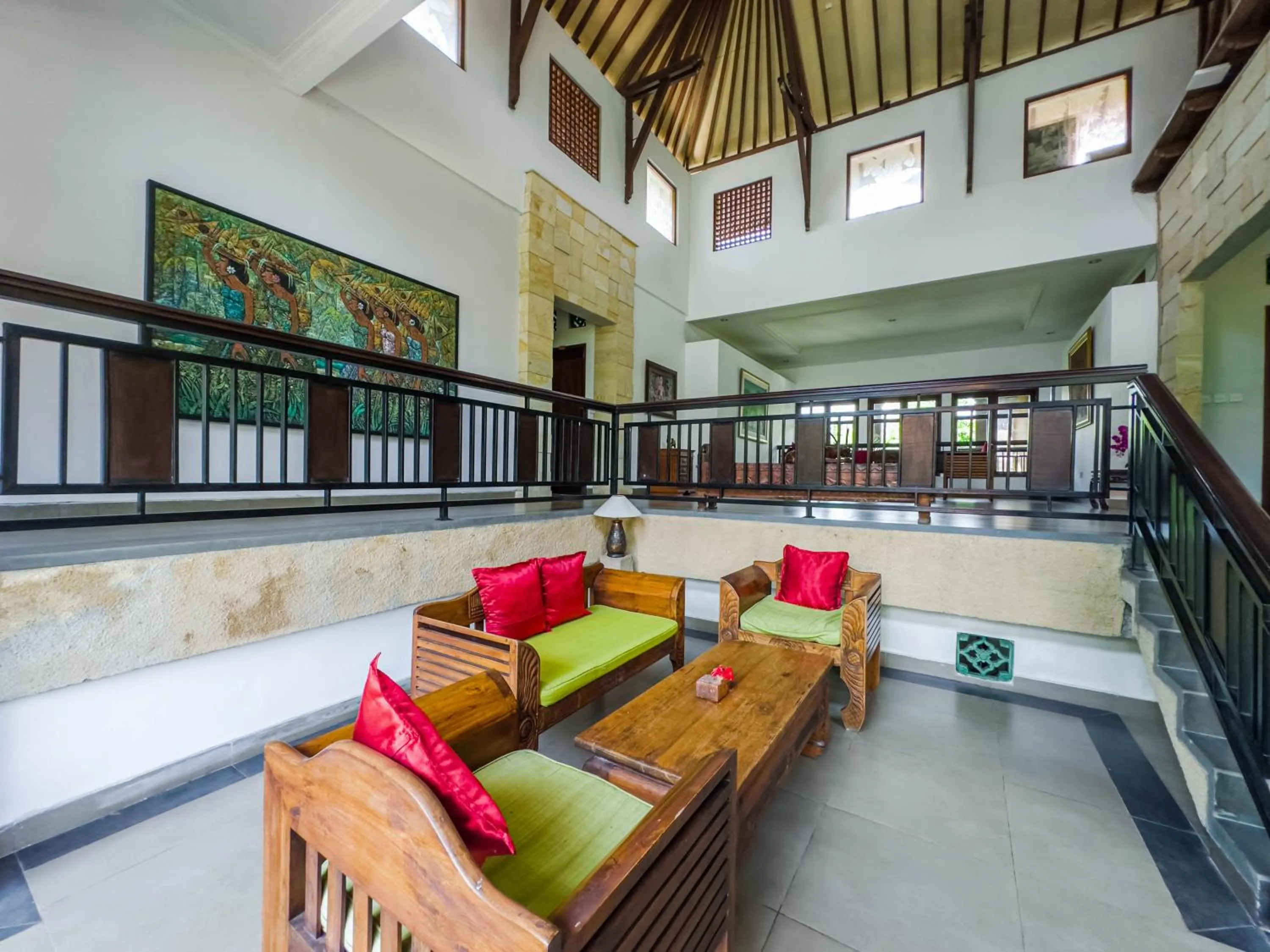 Seating area in Uma Dana Ubud