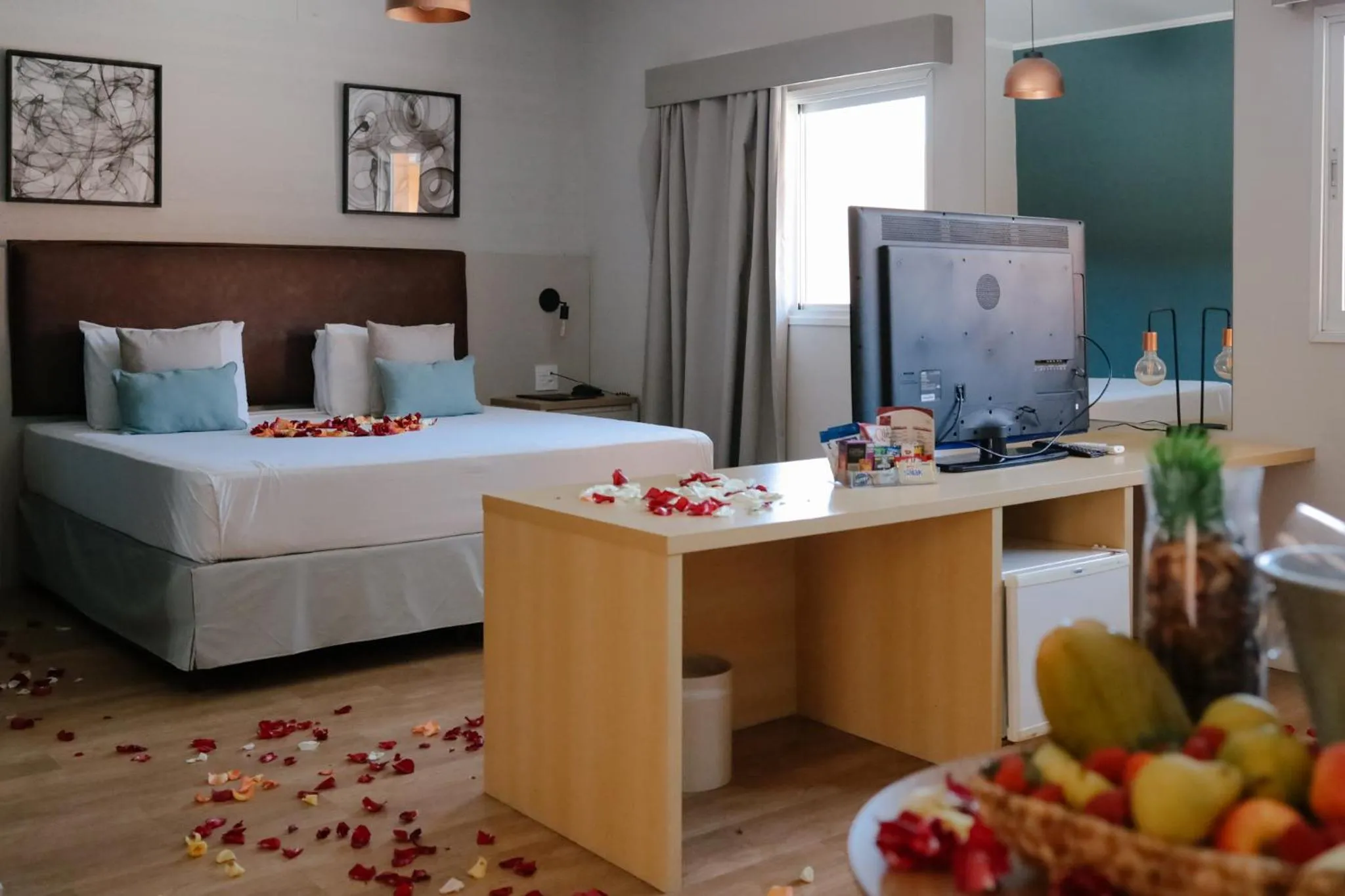 Bed in Carlton Plaza Baobá