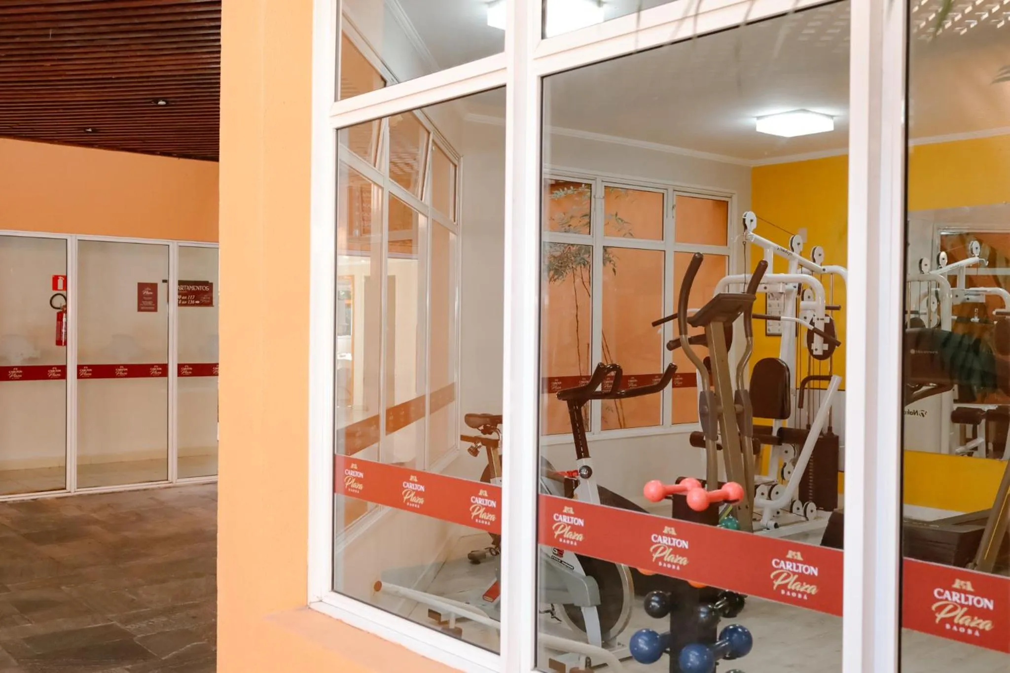 Fitness centre/facilities in Carlton Plaza Baobá