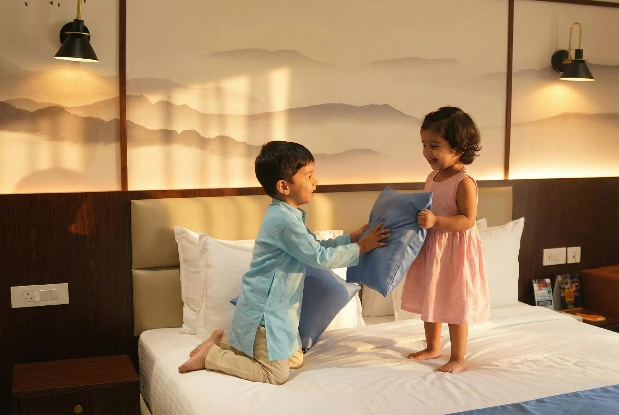 Bedroom, Bed in Clarion Hotel Hyderabad