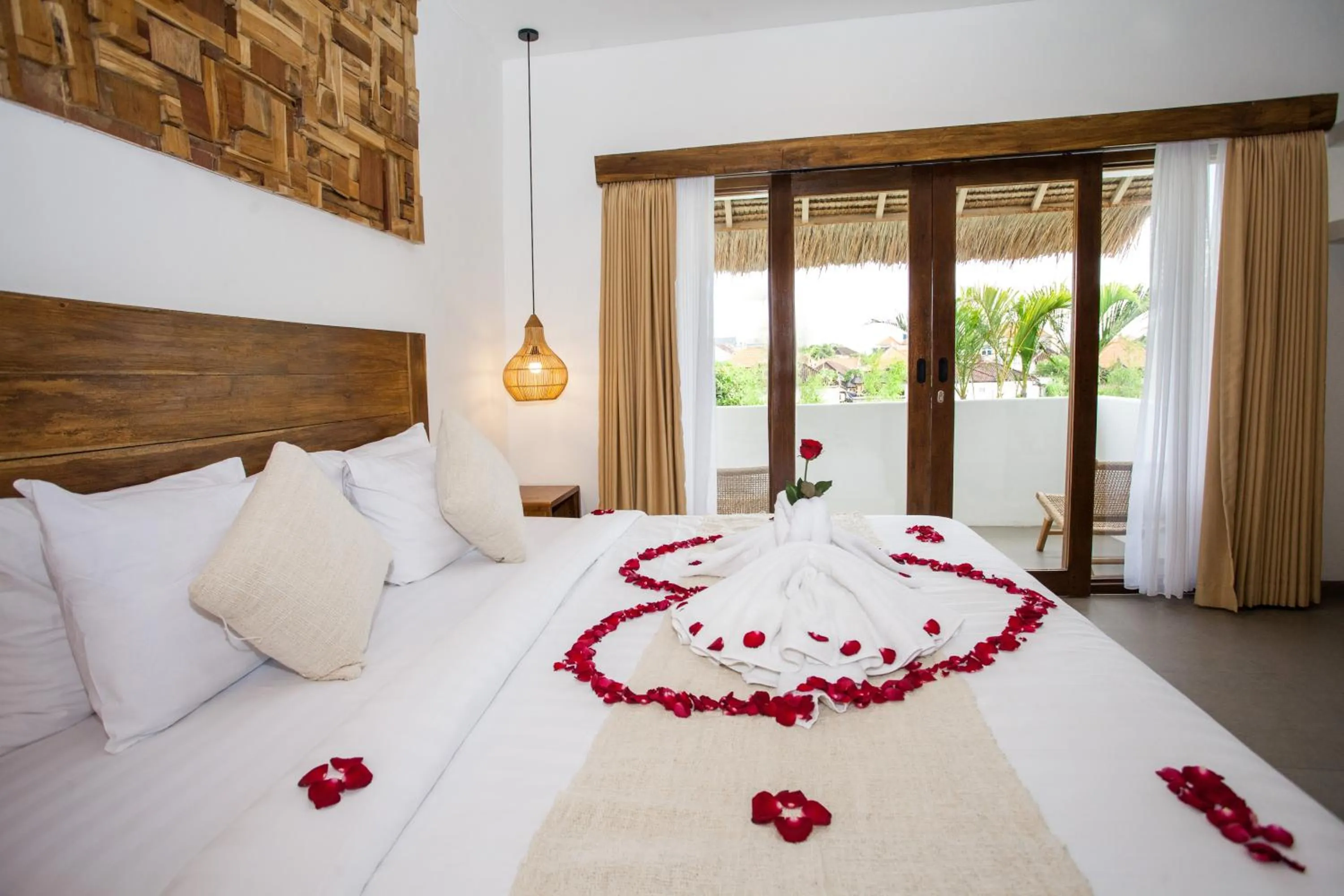 Decorative detail, Bed in Baliterraneo Boutique Resort