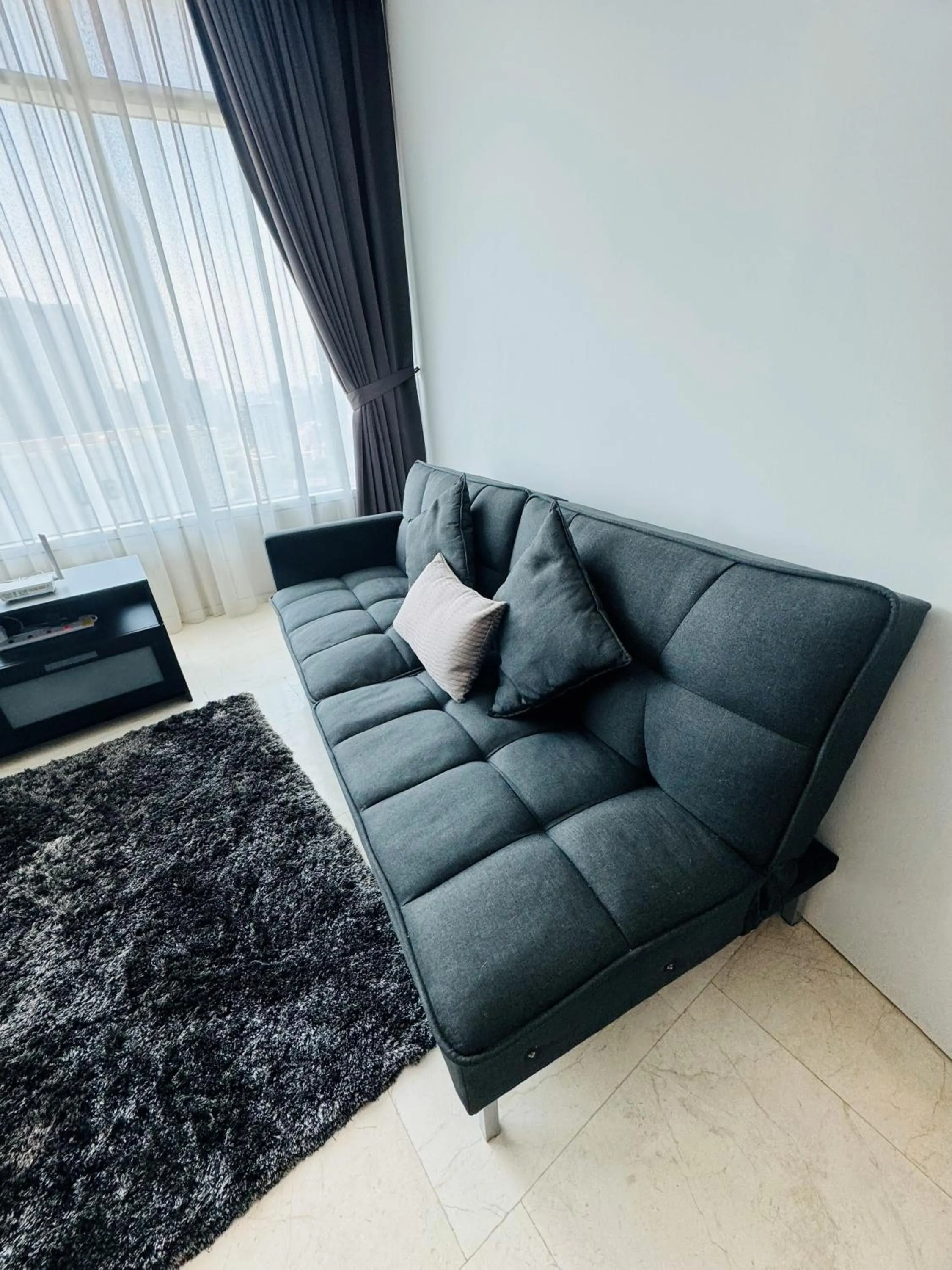 Living room in Vortex Suites in Kuala Lumpur