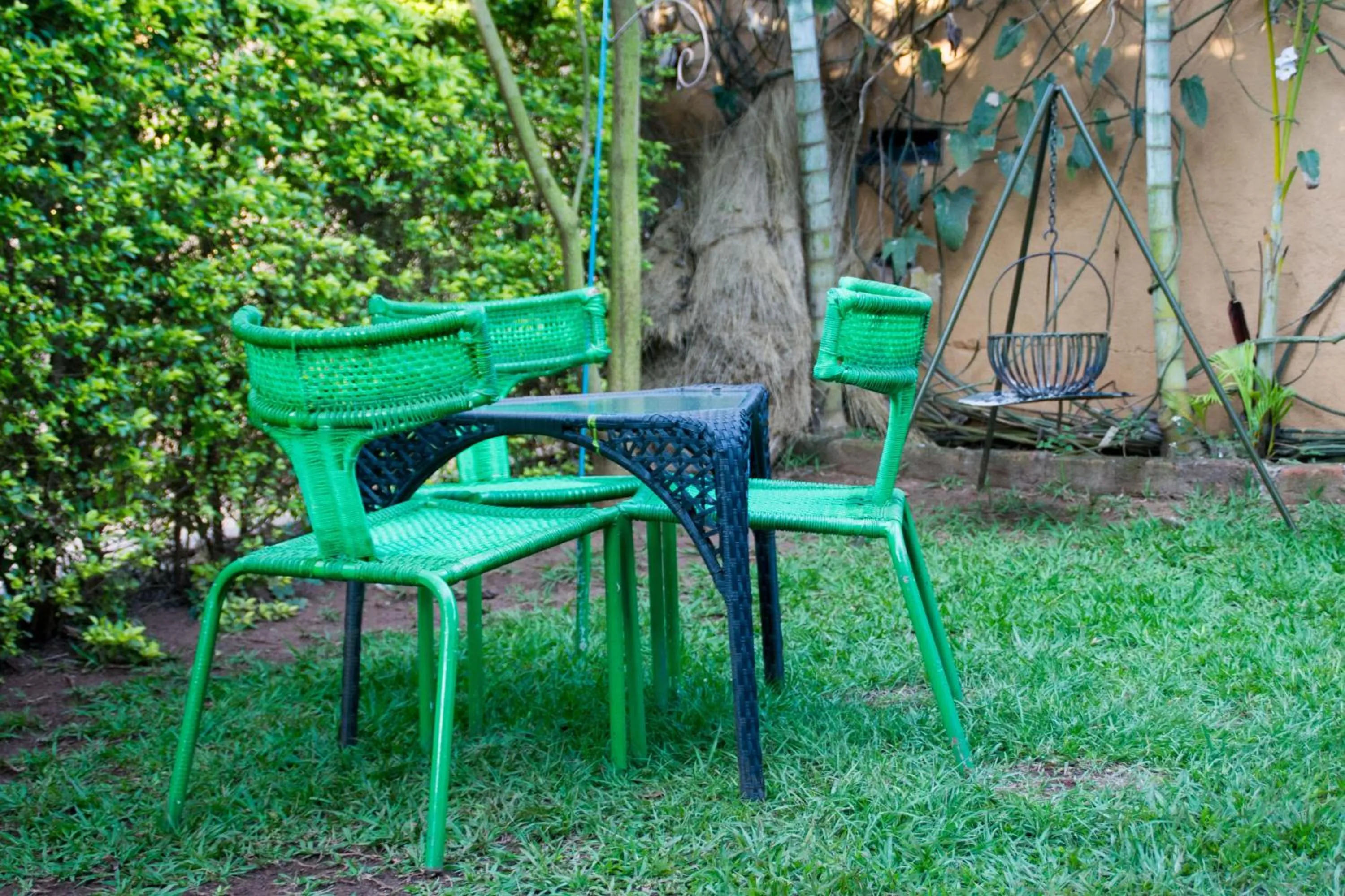 Garden in Hotel Gorilla's Nest Entebbe