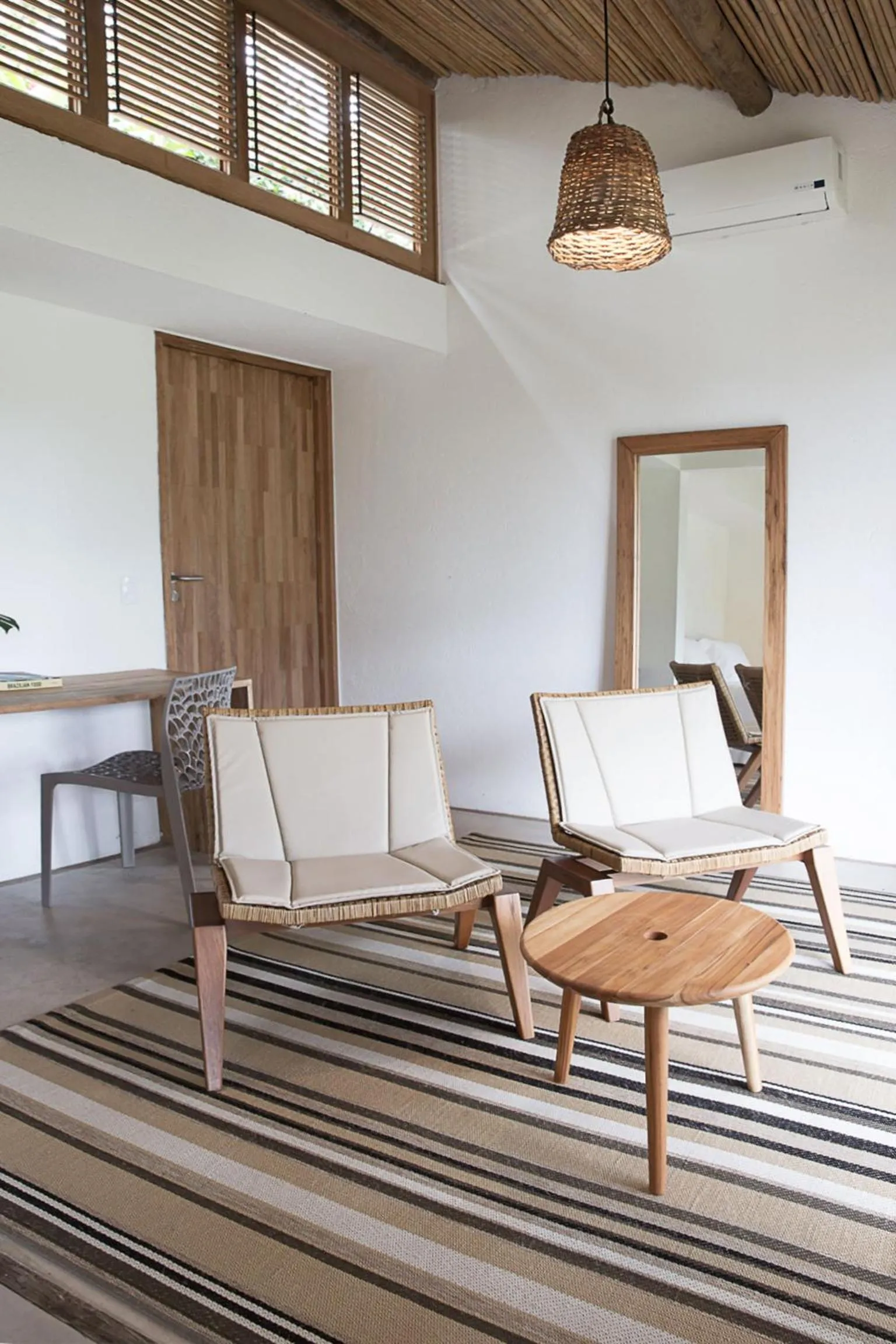 Seating area in Casa Mar Paraty