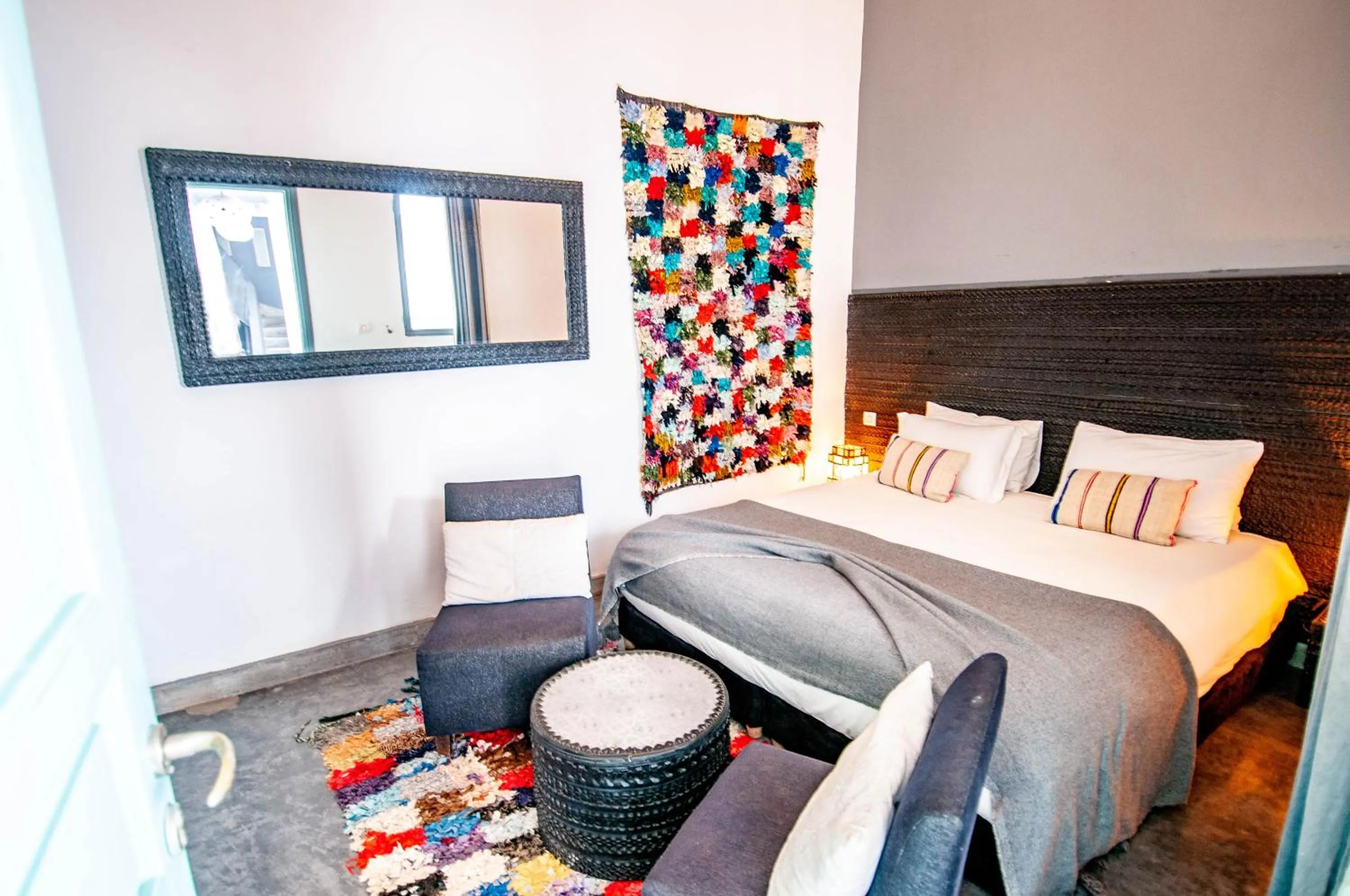 Bed in Riad Origines