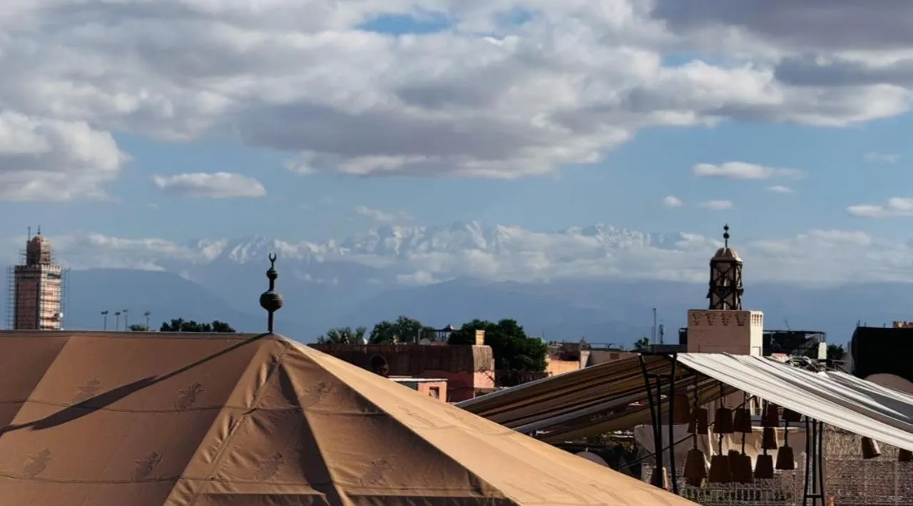Patio in Riad Origines
