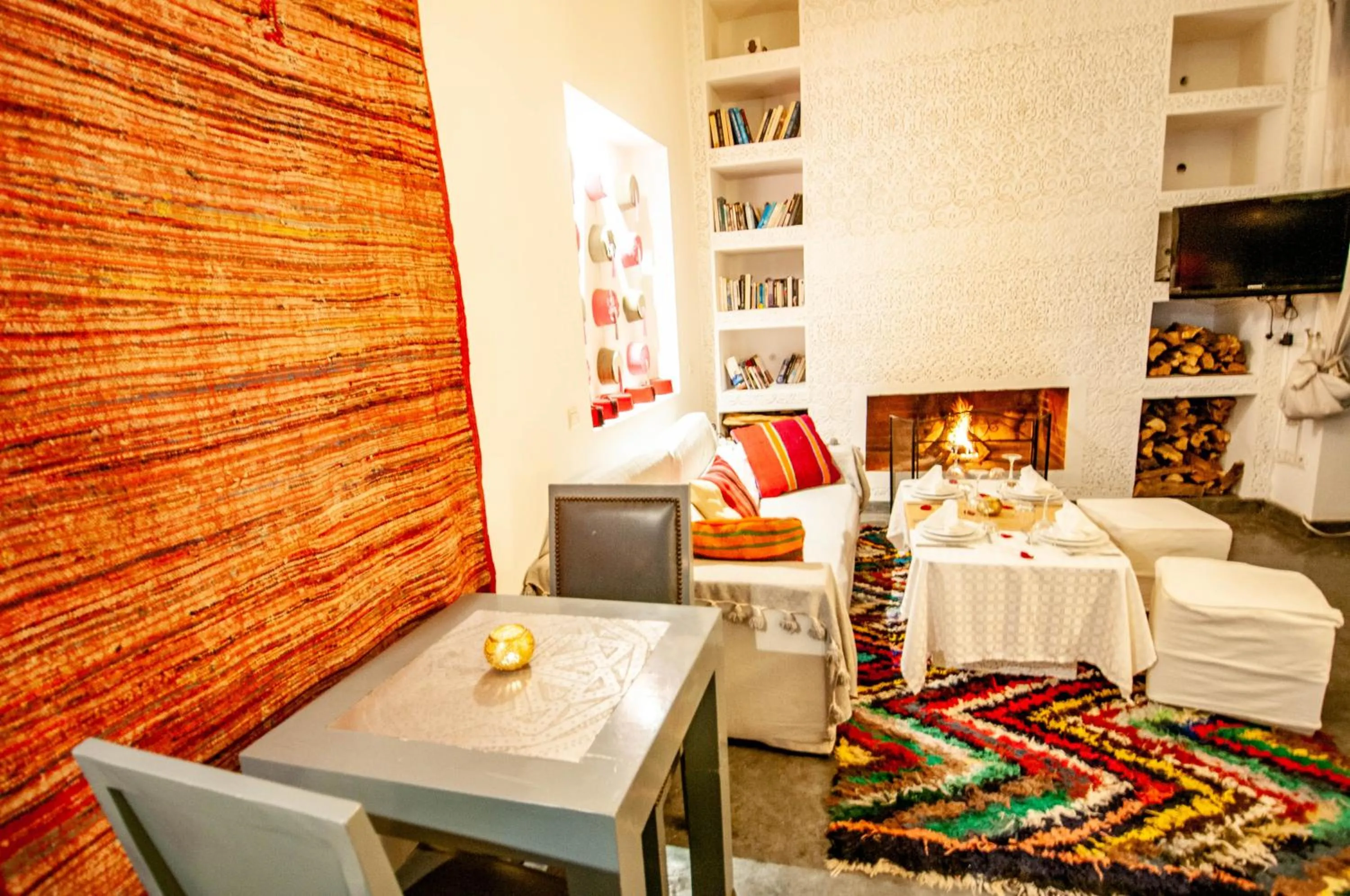 Living room in Riad Origines