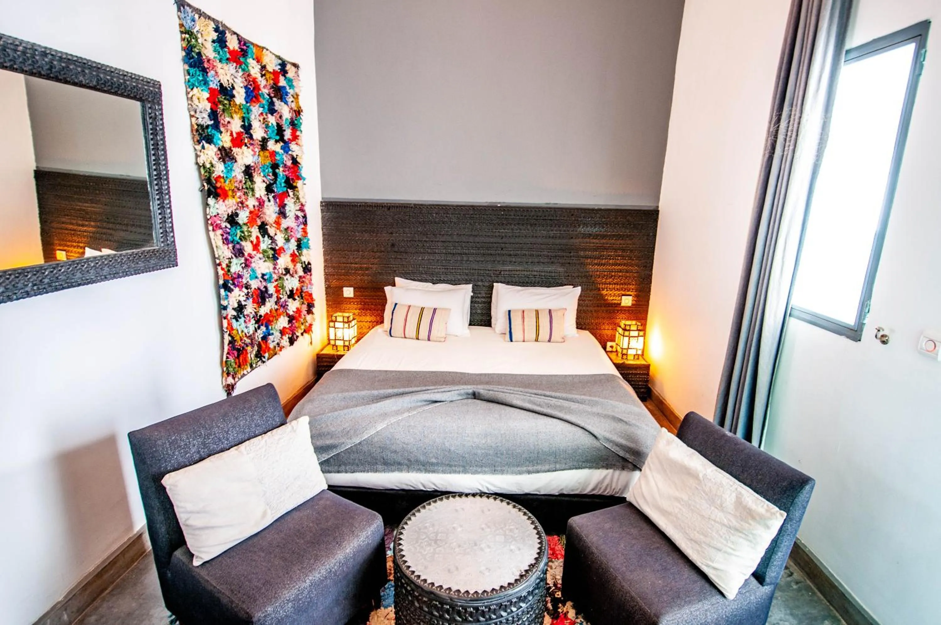 Photo of the whole room, Bed in Riad Origines