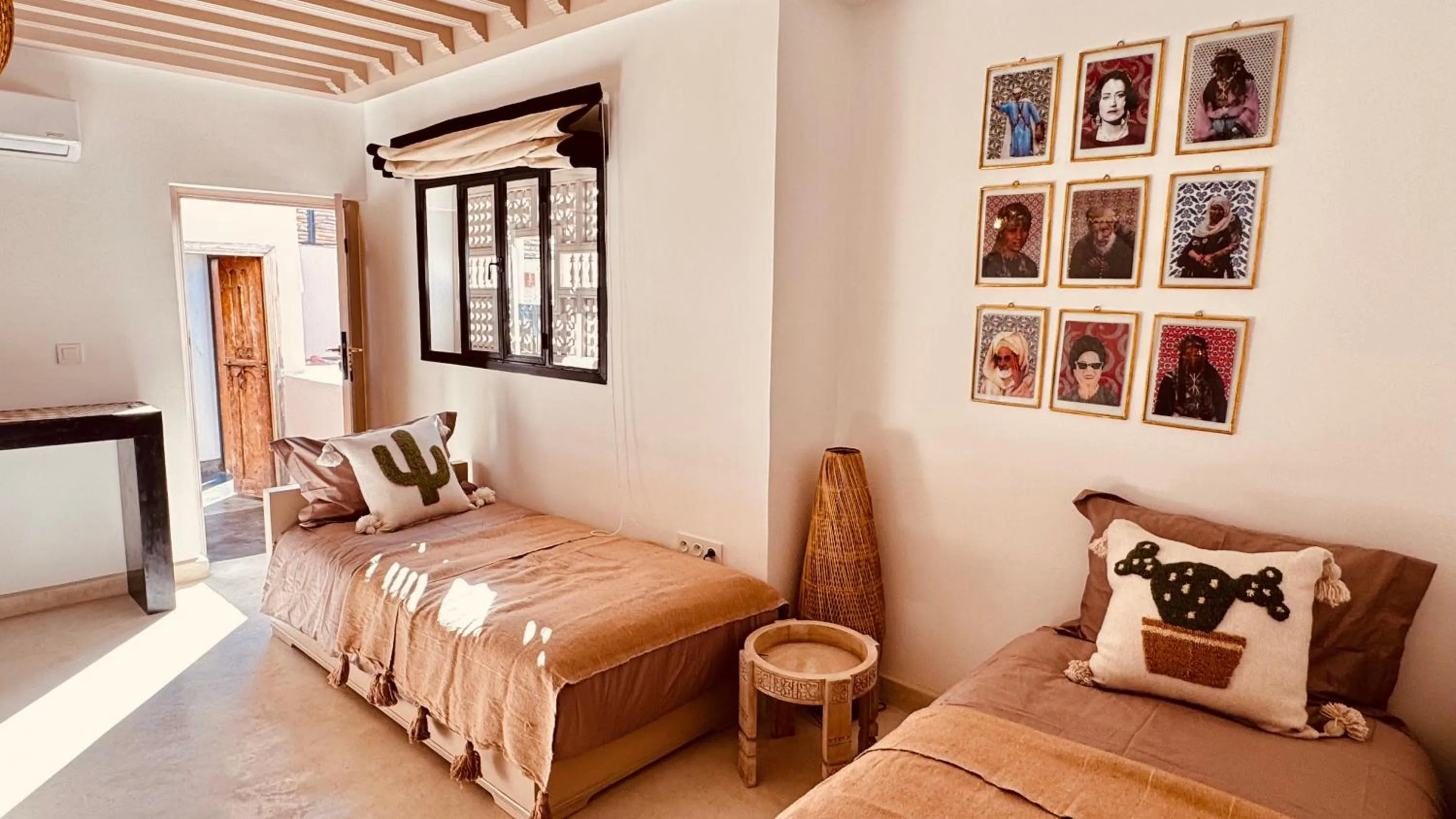 Bed in Riad Origines