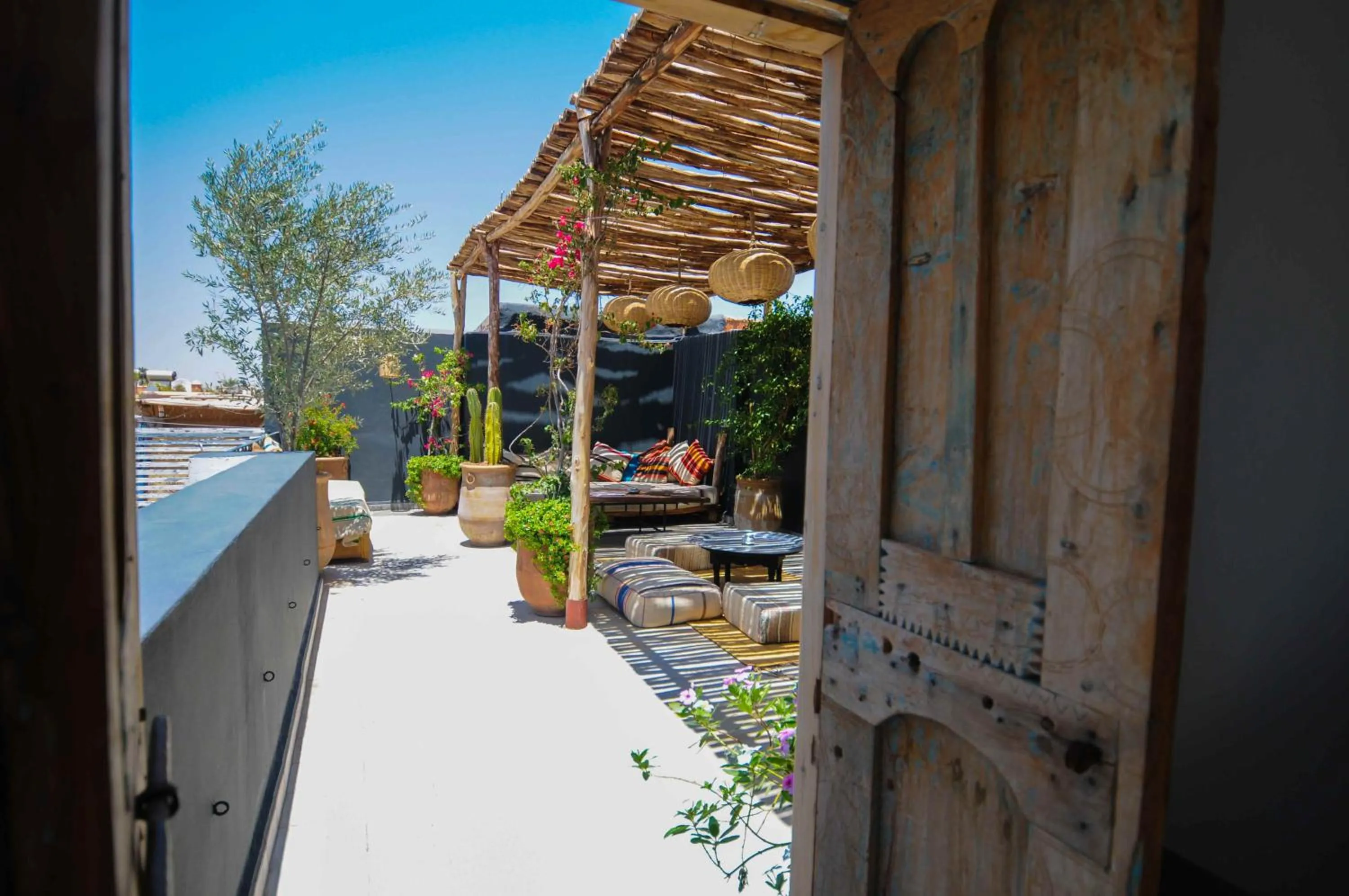Patio in Riad Origines