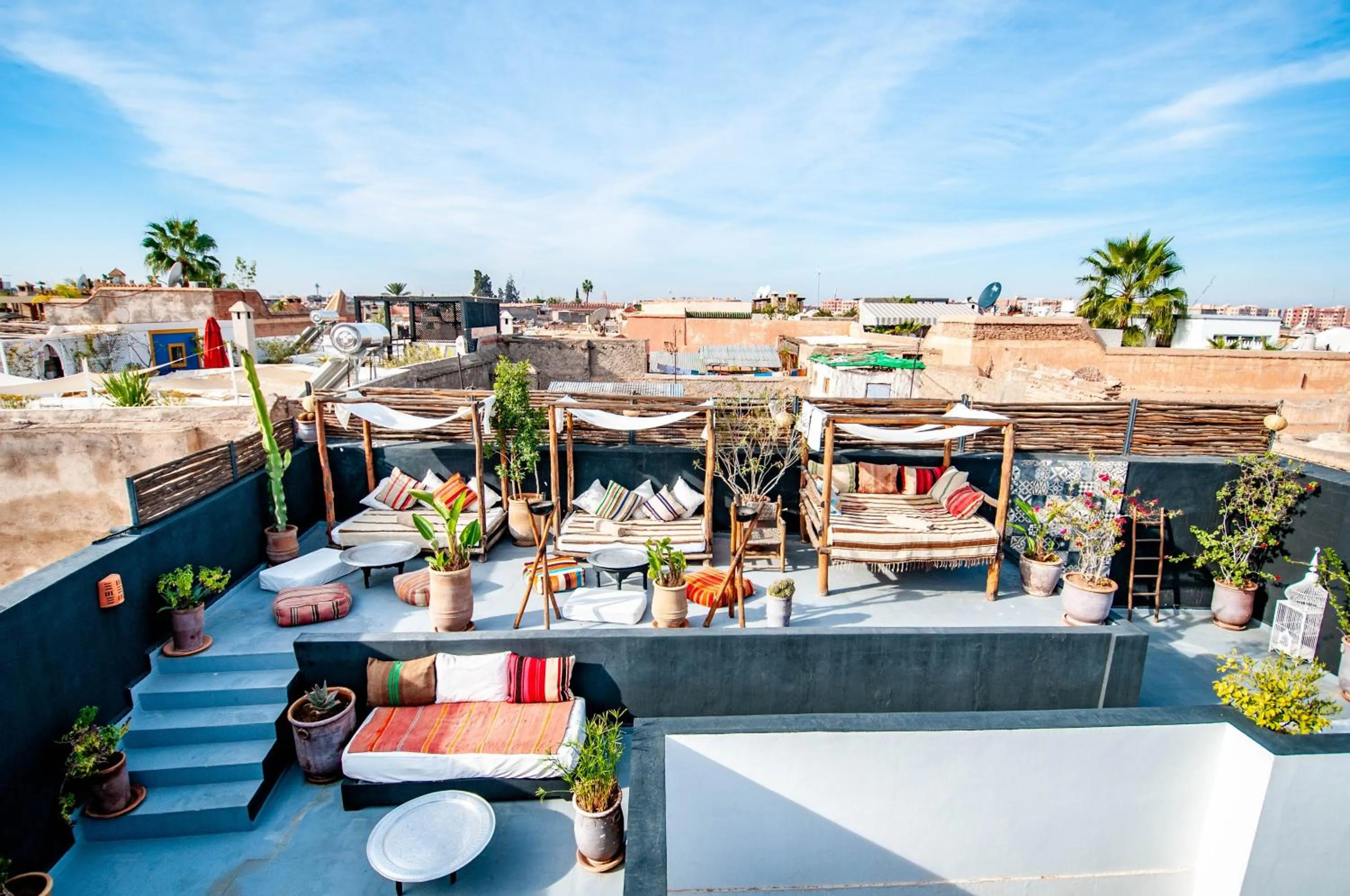 Patio in Riad Origines