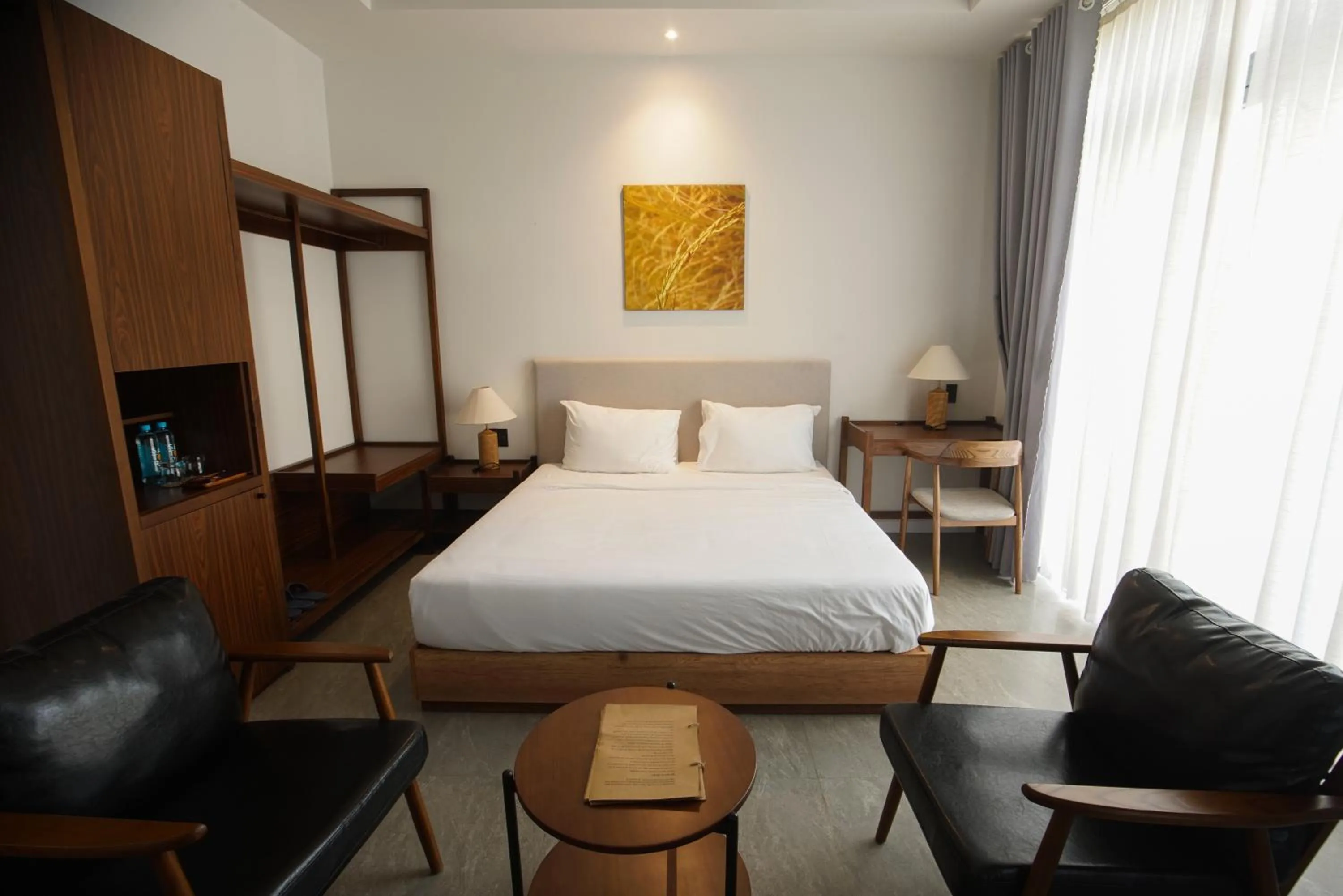 Photo of the whole room, Bed in Field Villa Hoàng Diệu