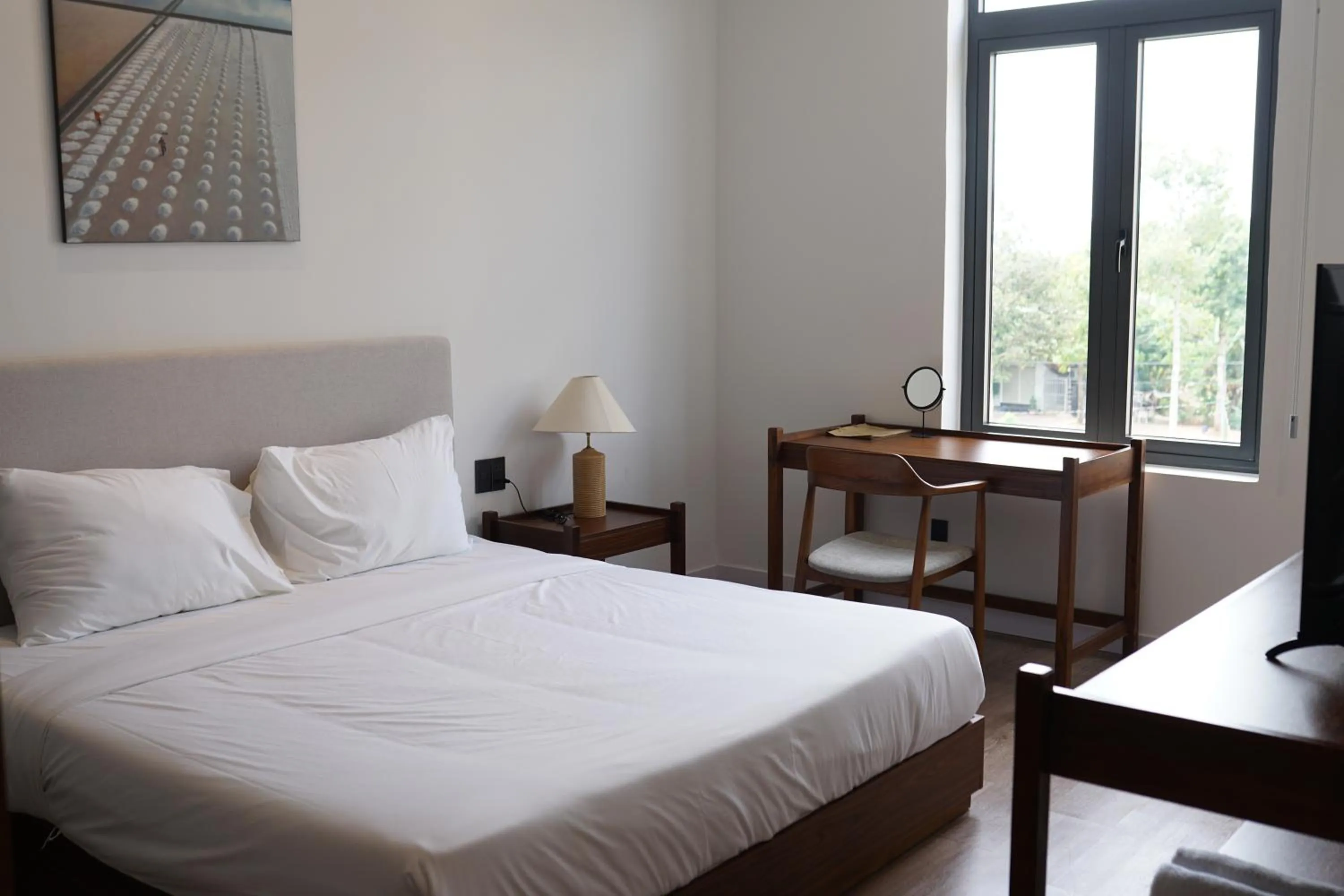 Photo of the whole room, Bed in Field Villa Hoàng Diệu