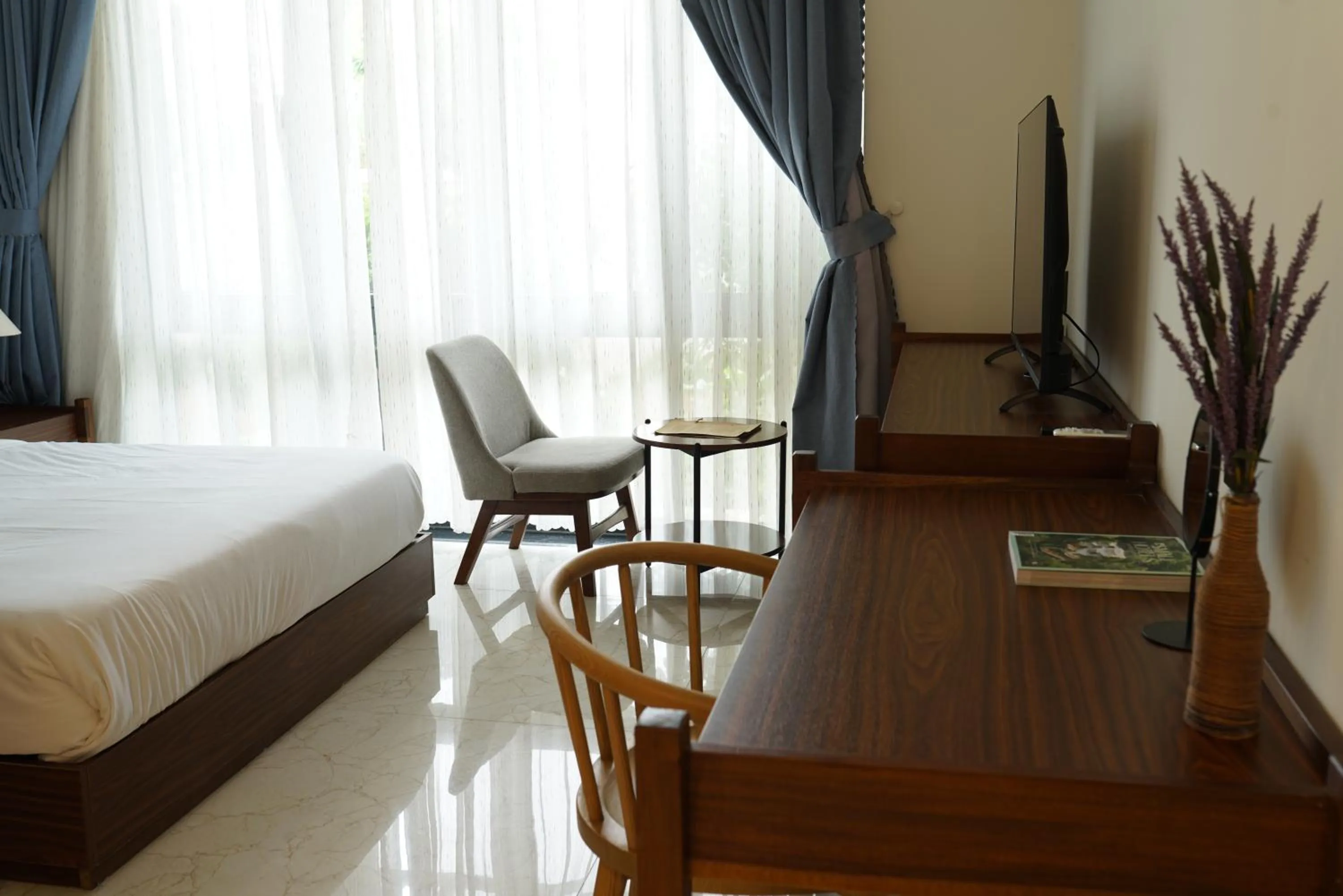 Bedroom, Bed in Field Villa Hoàng Diệu