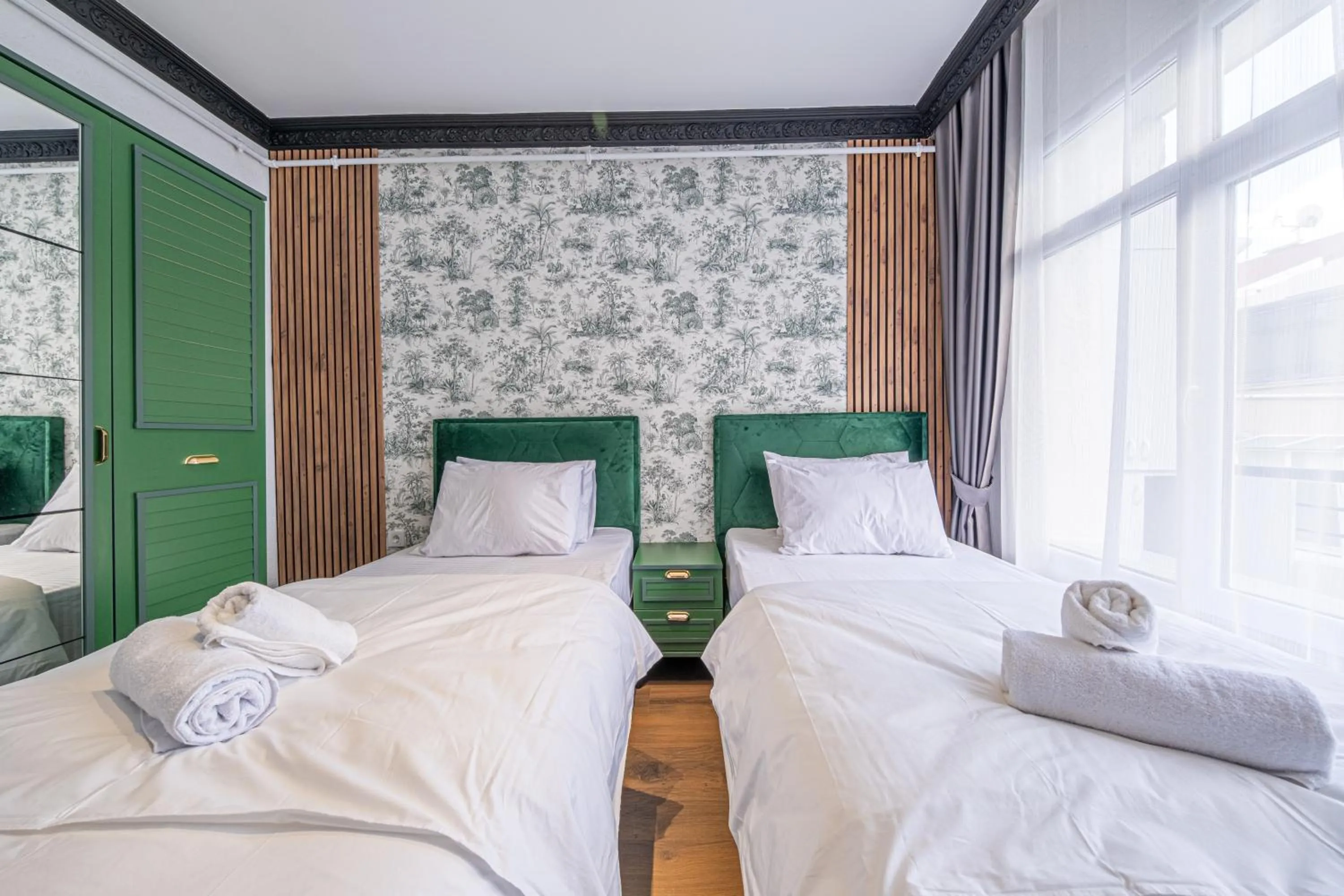 Bed in Hexa Apartments Sisli