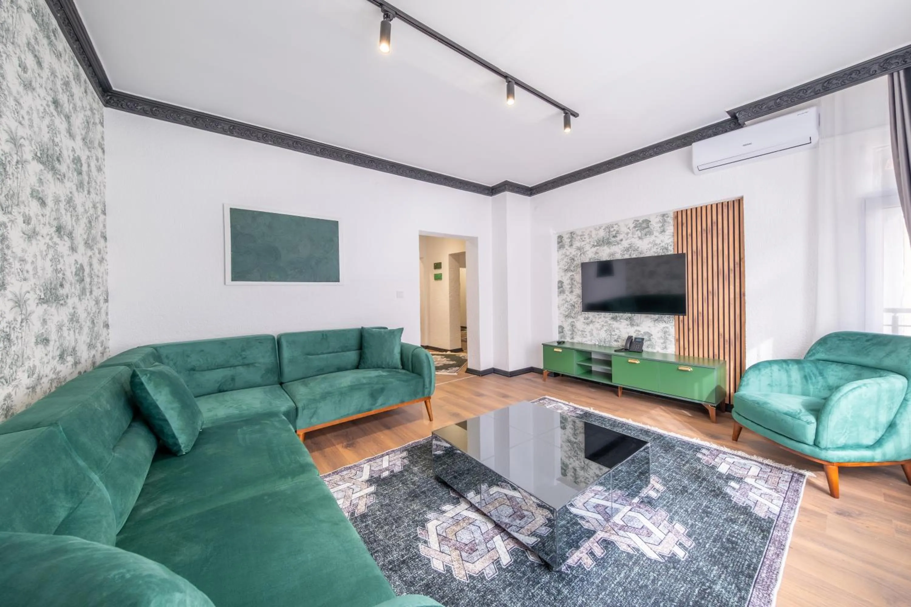 Seating area in Hexa Apartments Sisli