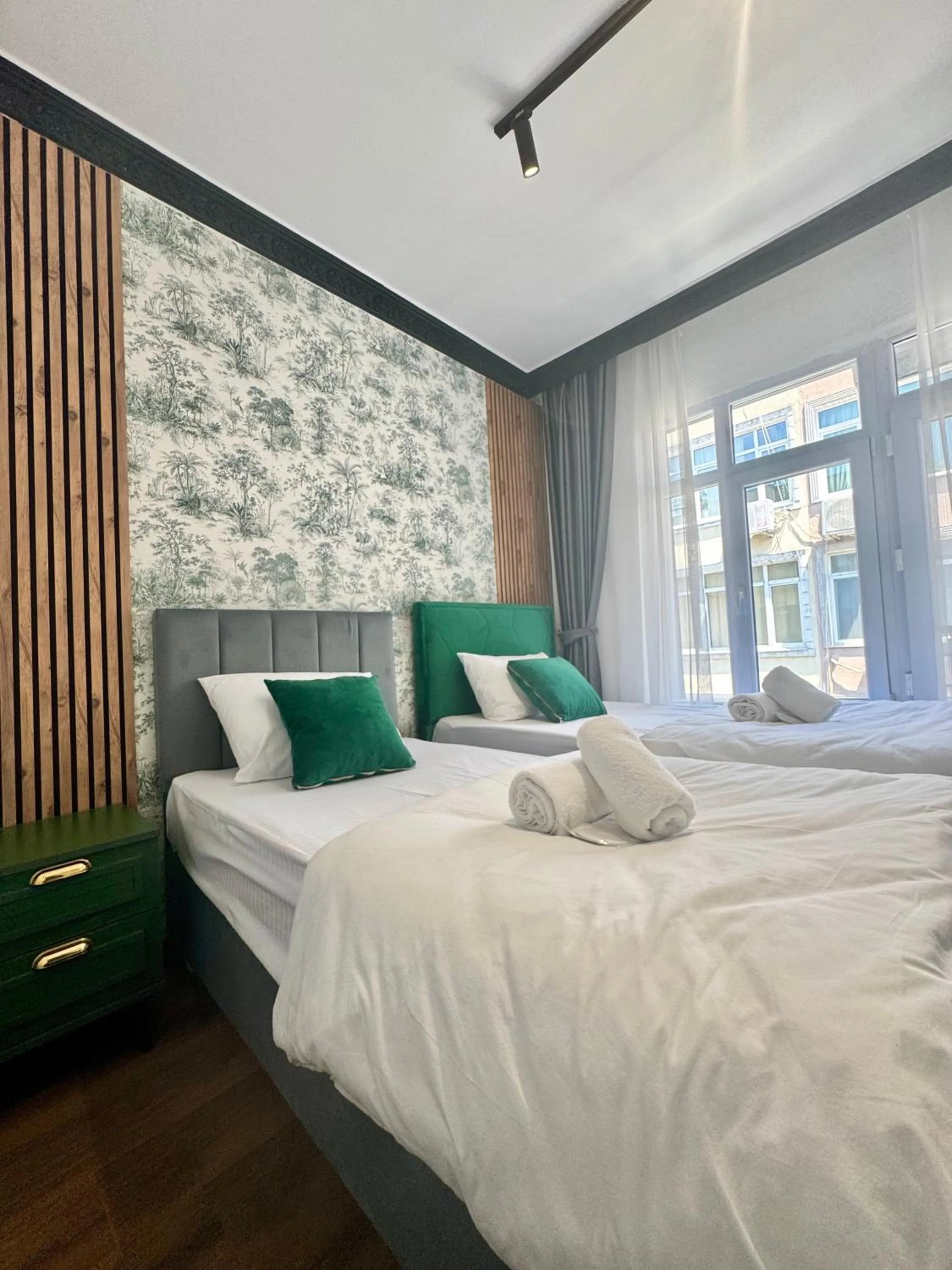 Bed in Hexa Apartments Sisli