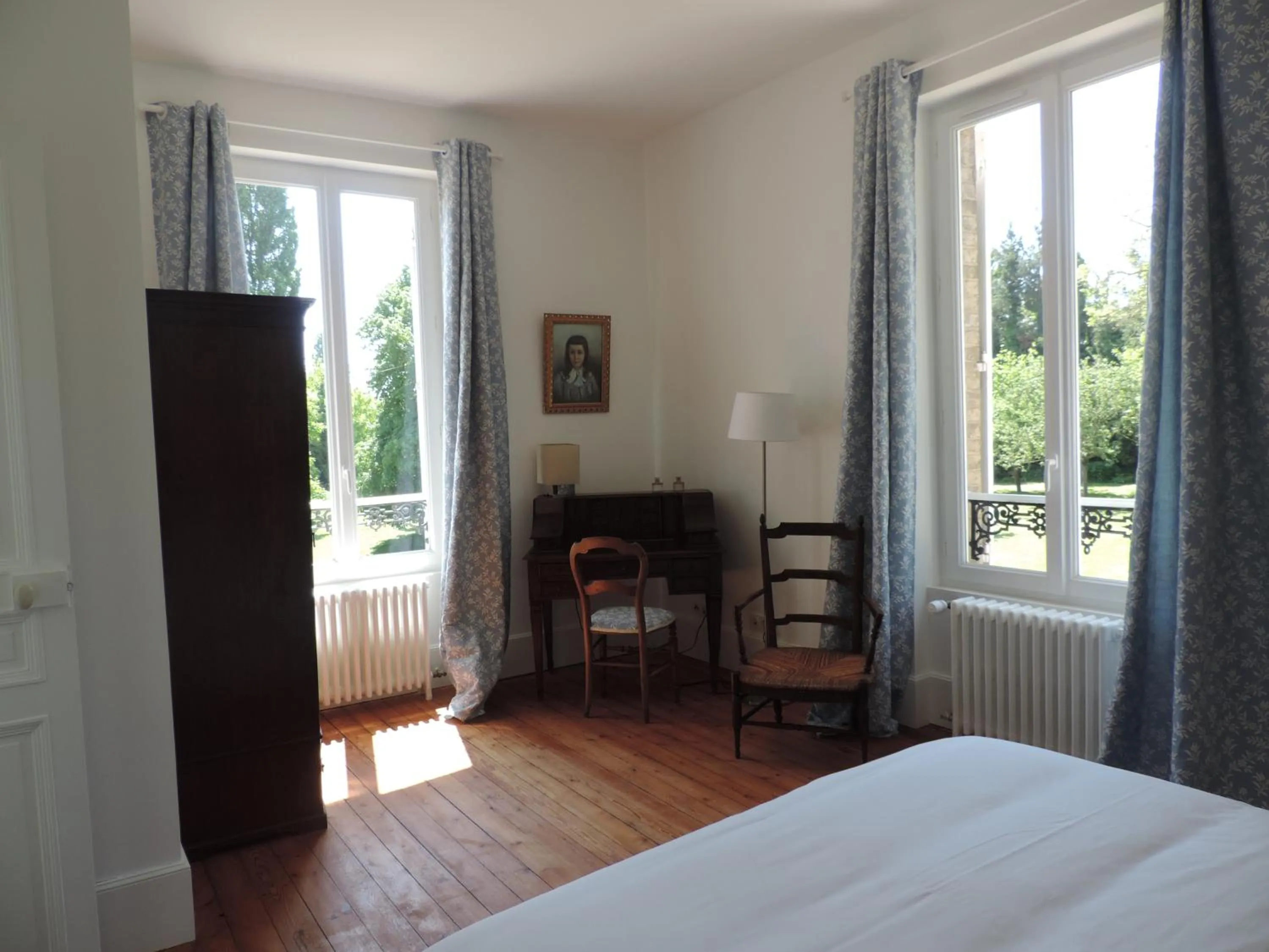 Bed in Chambres d'Hôtes de la Bucaille