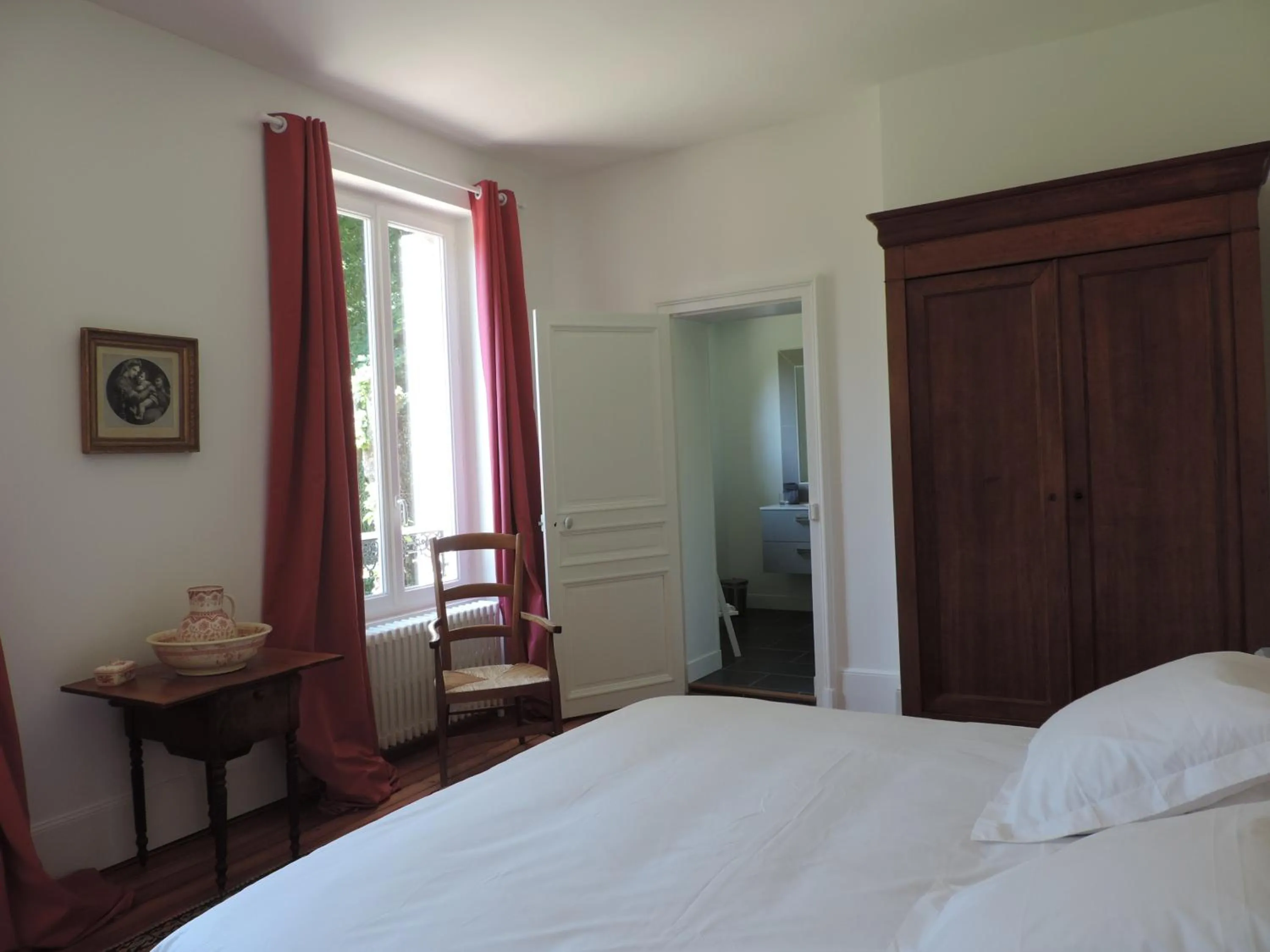 Bed in Chambres d'Hôtes de la Bucaille