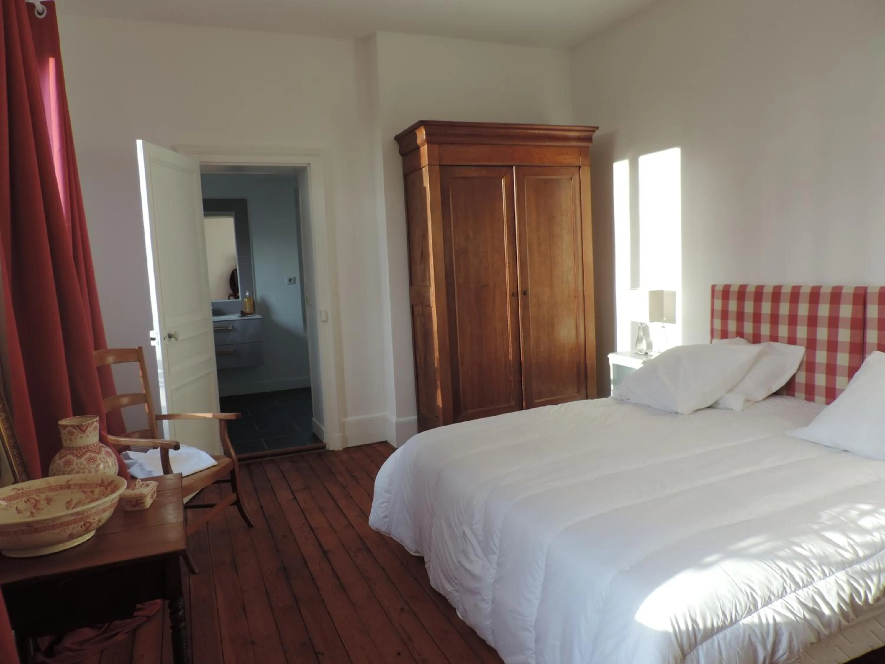 Bed in Chambres d'Hôtes de la Bucaille