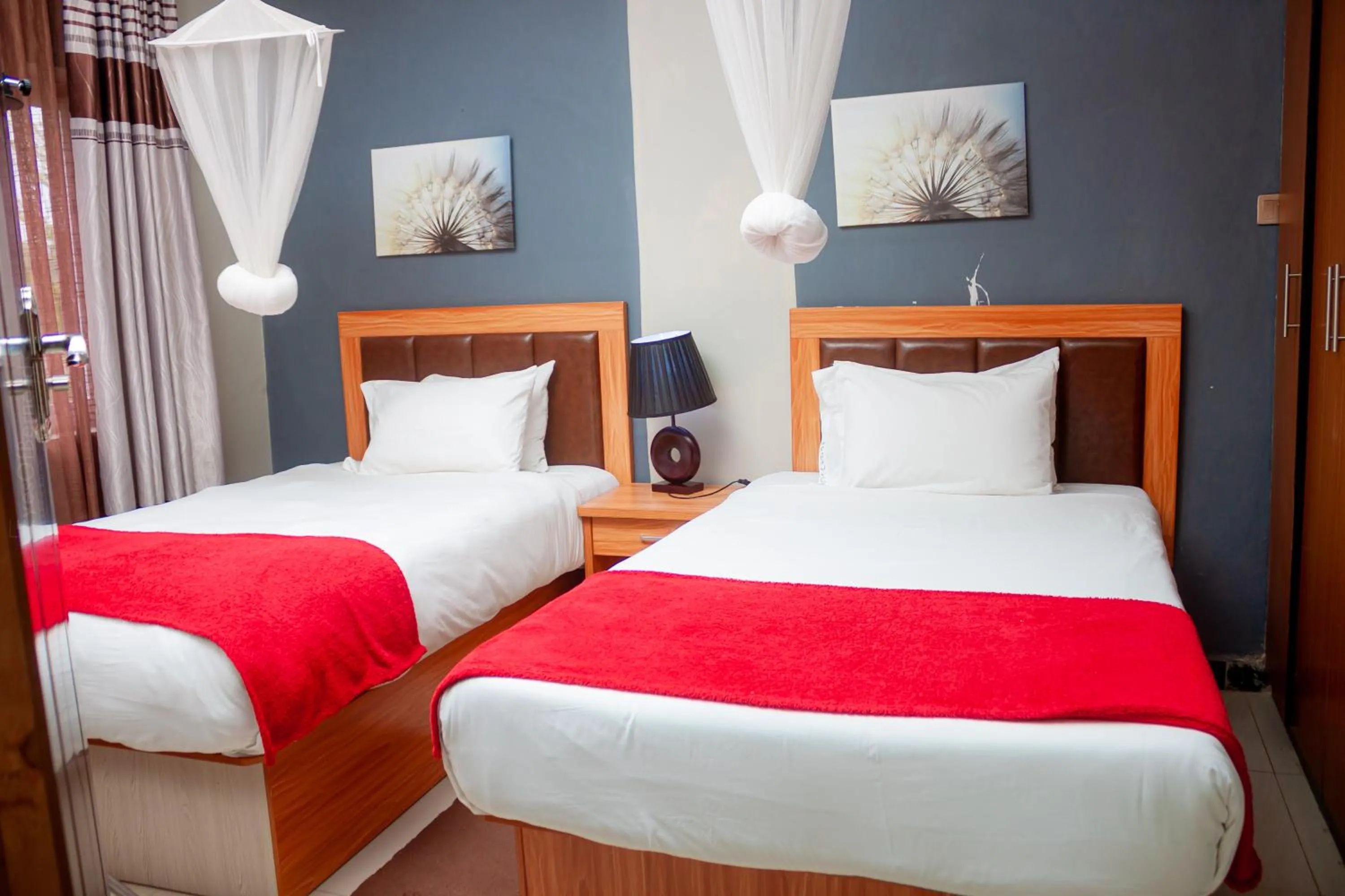 Bed in Top Lodge in Blantyre