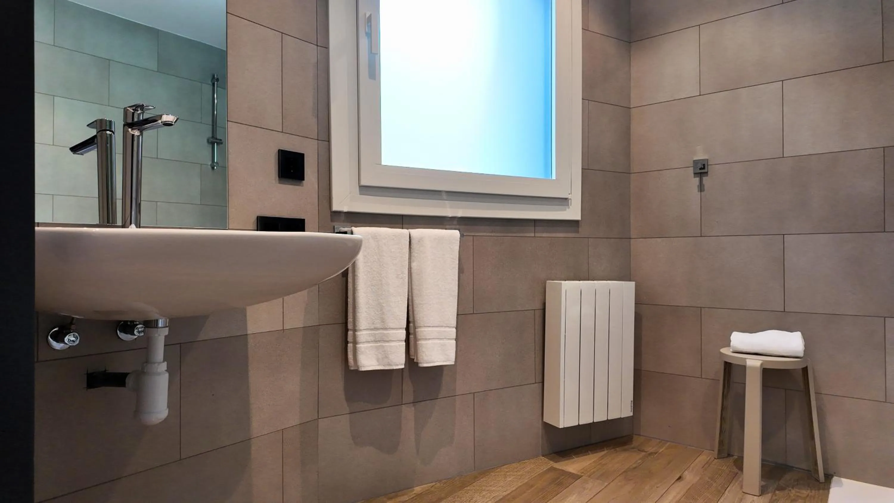 Bathroom in Hotel Focus