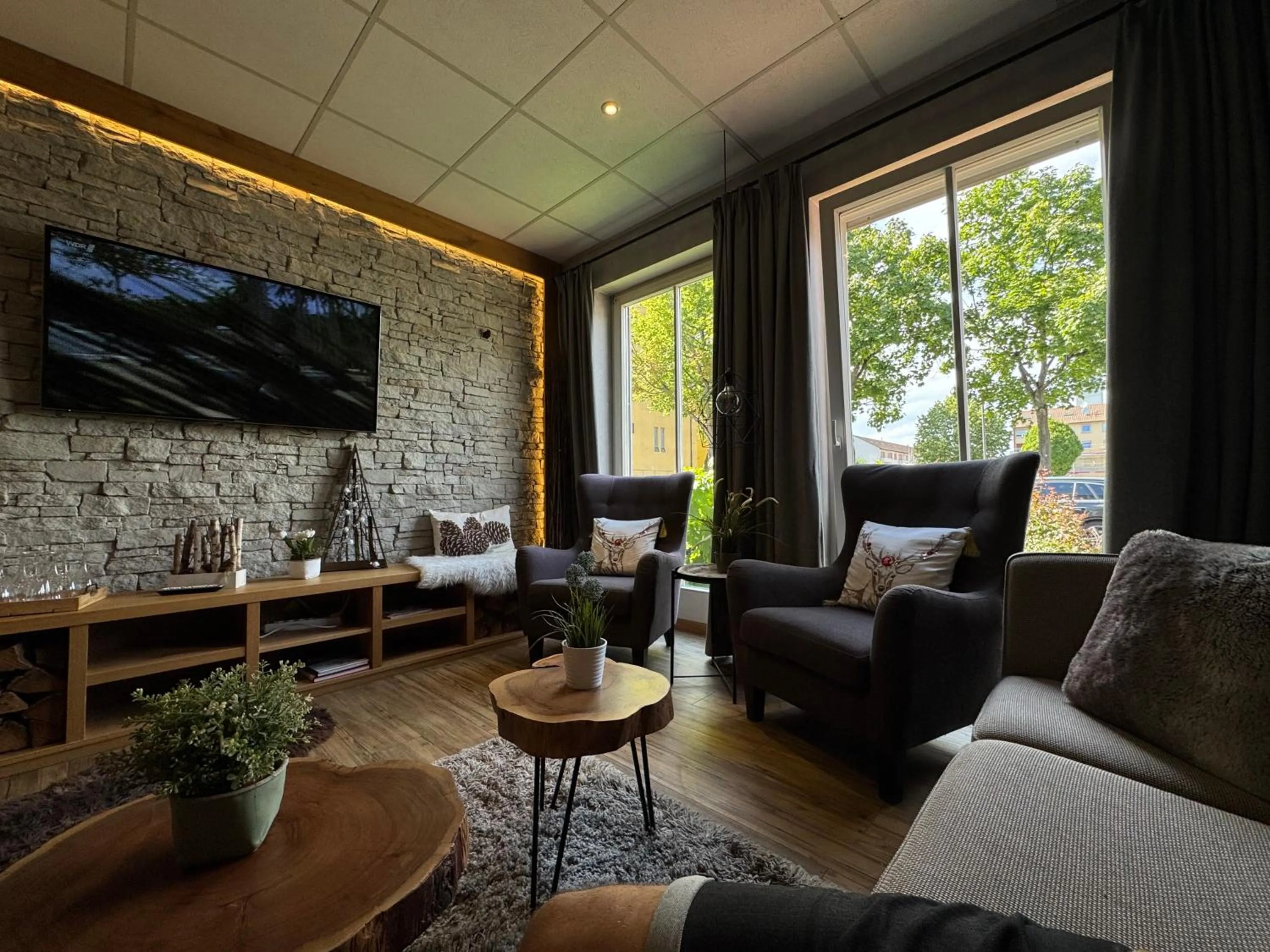 Lobby or reception in Hotel am Bergl