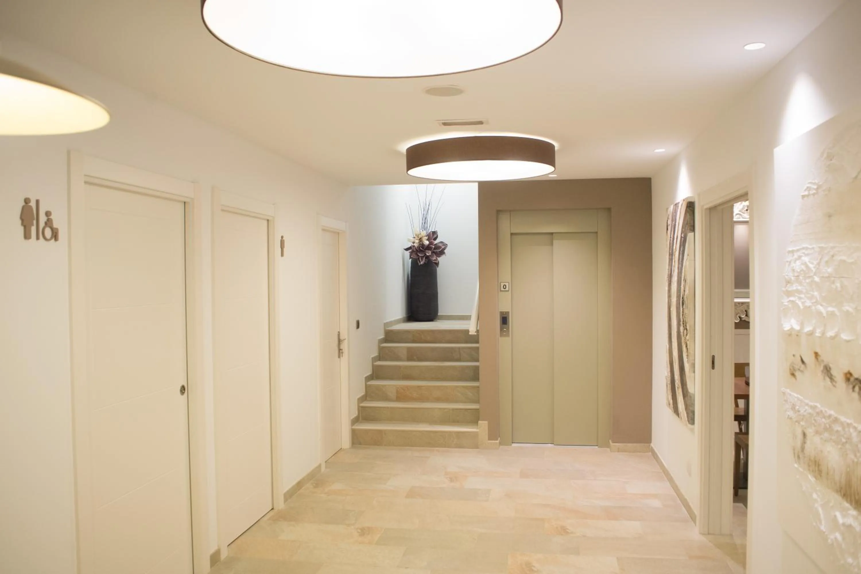 Lobby or reception in Osabarena Hotela