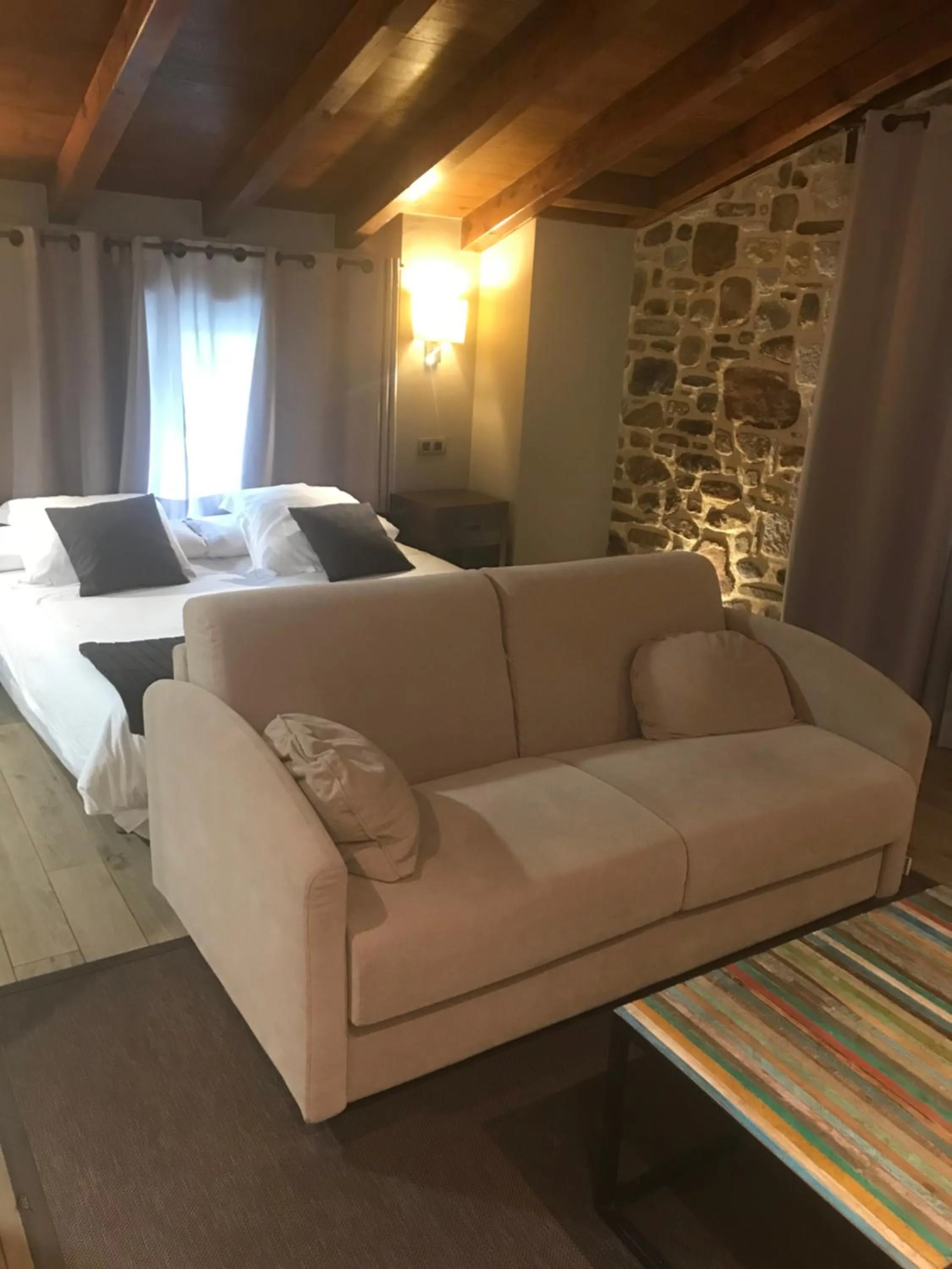 Bed in Osabarena Hotela