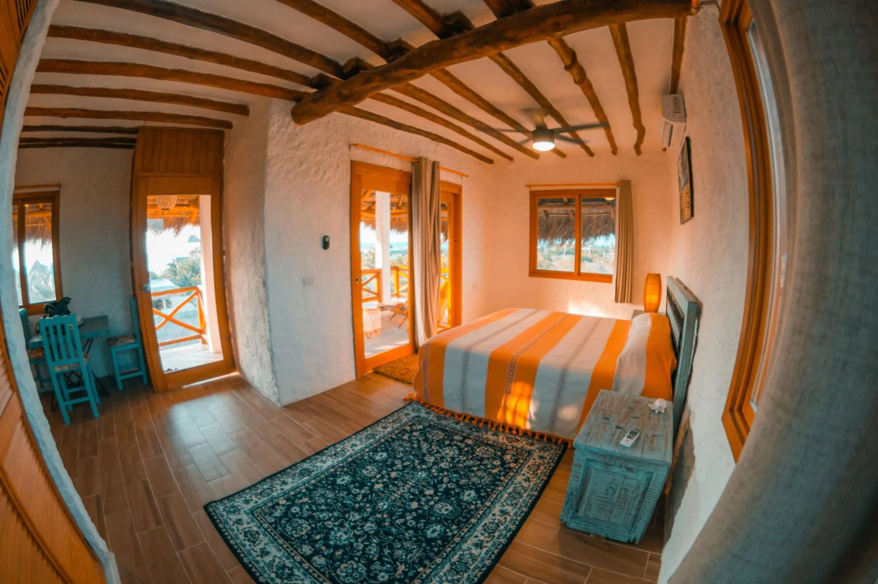 Bed in Ensueño Holbox & Beach Club