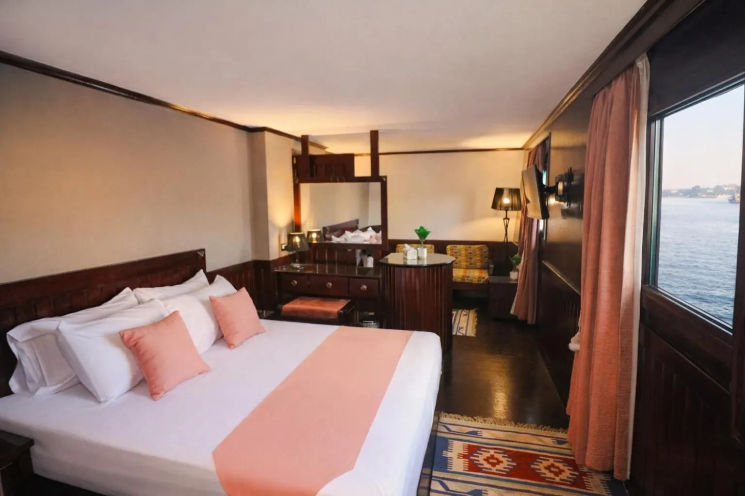 Bed in YOU Nile View Hotel