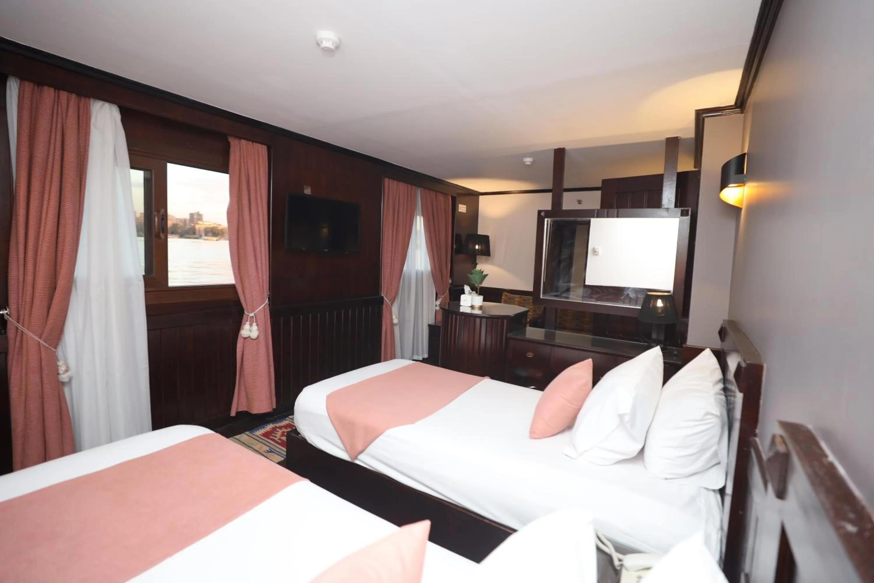 Bed in YOU Nile View Hotel