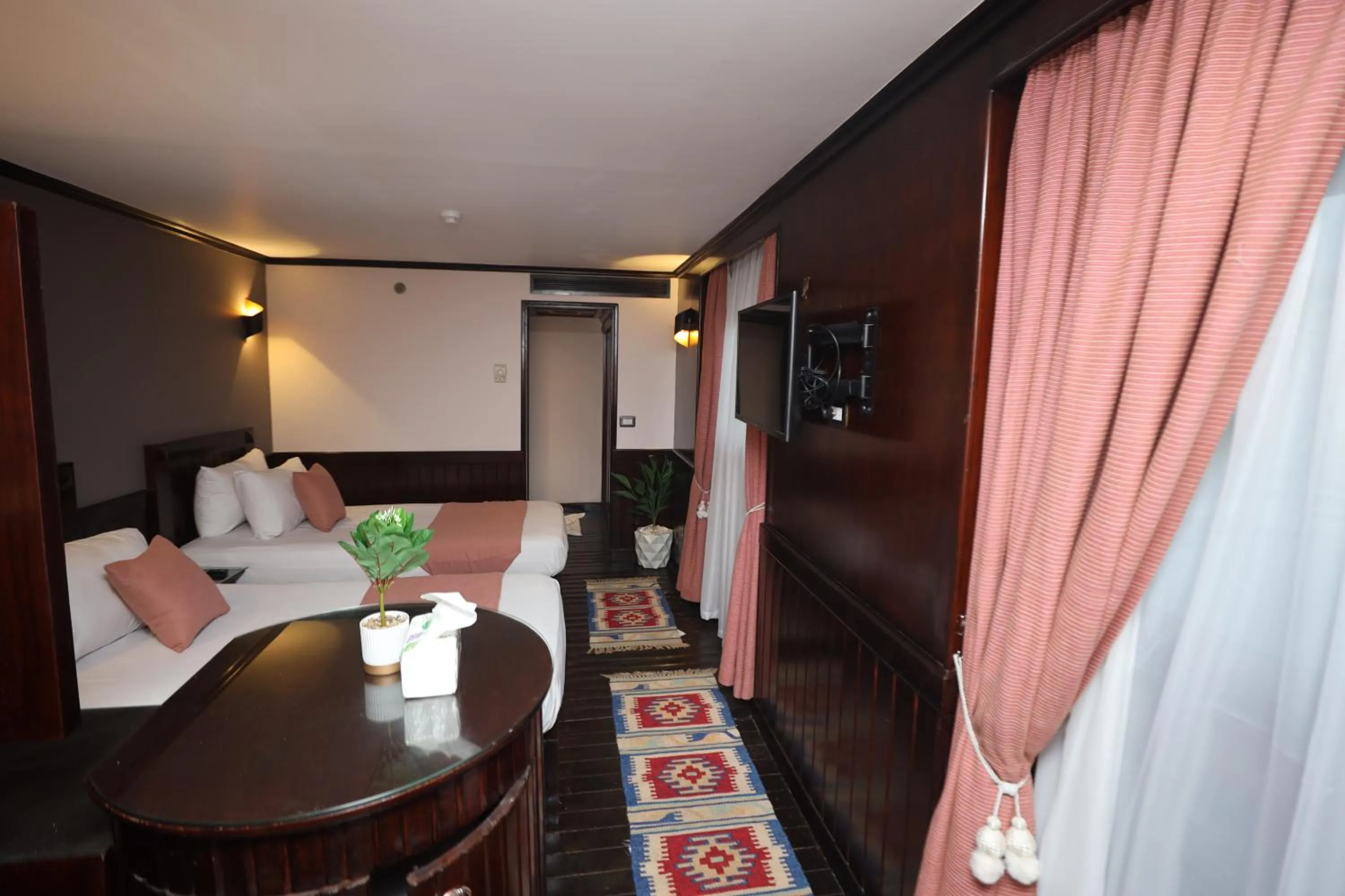 Bed in YOU Nile View Hotel