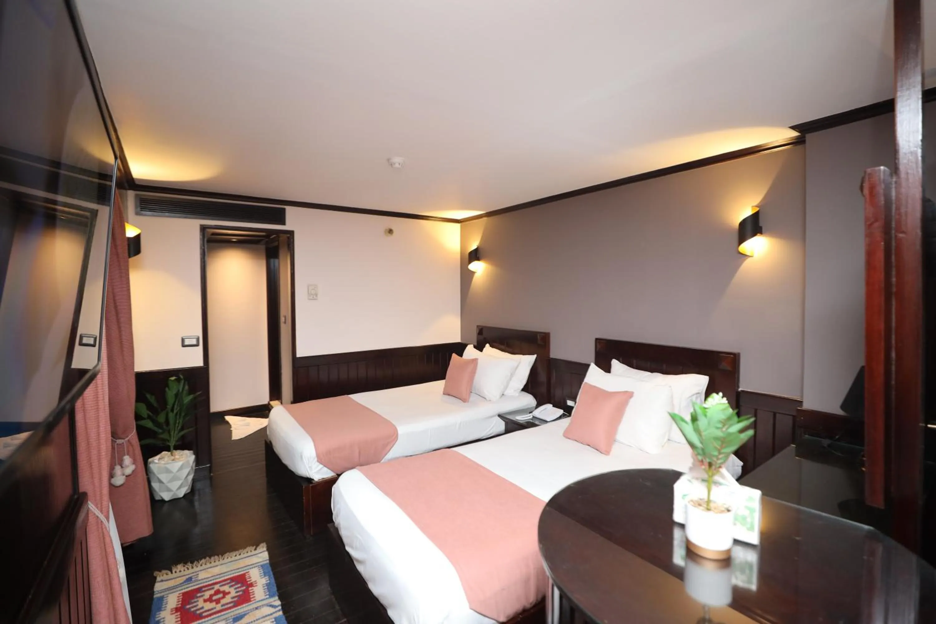 Bed in YOU Nile View Hotel