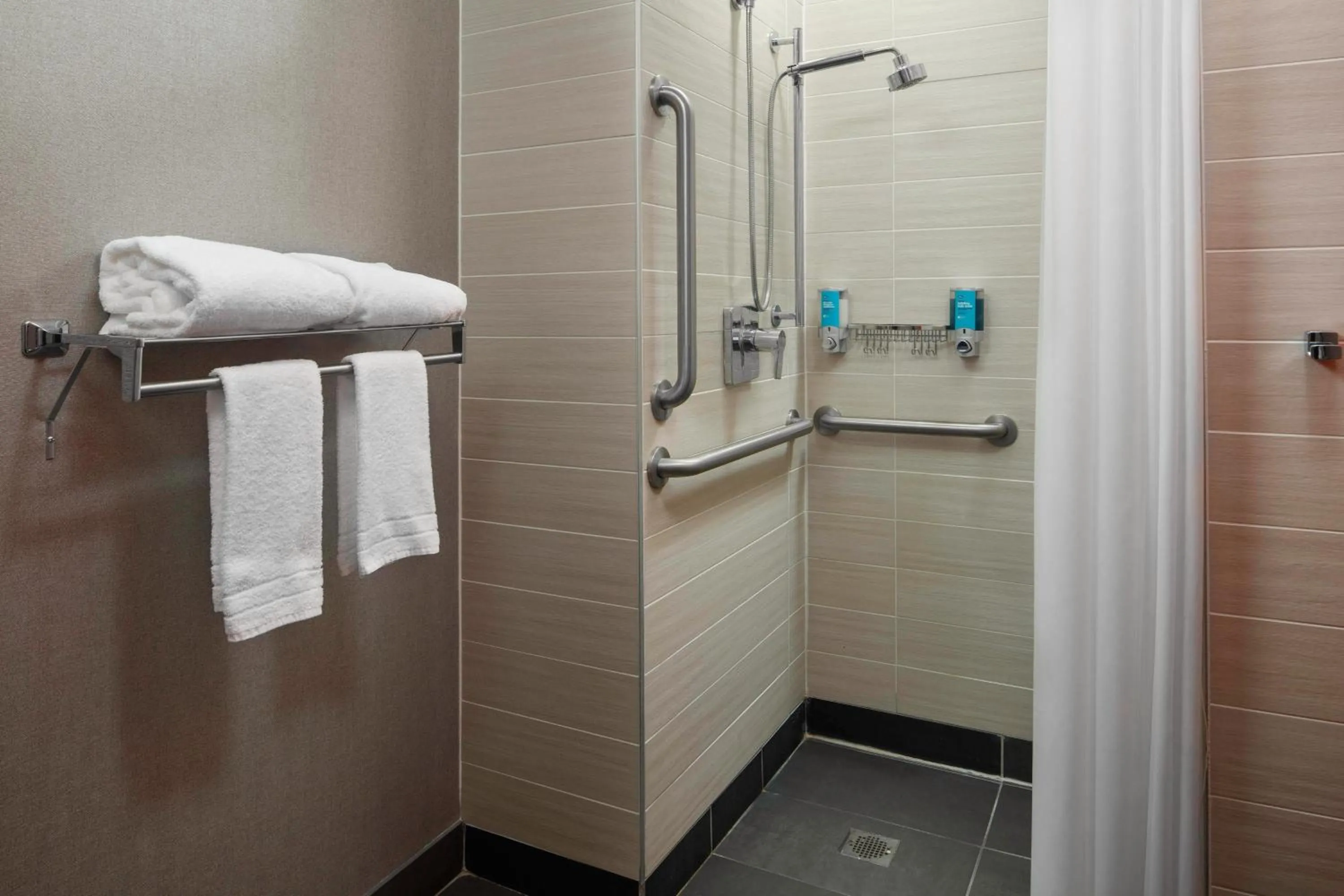 Bathroom in Aloft Buffalo Airport