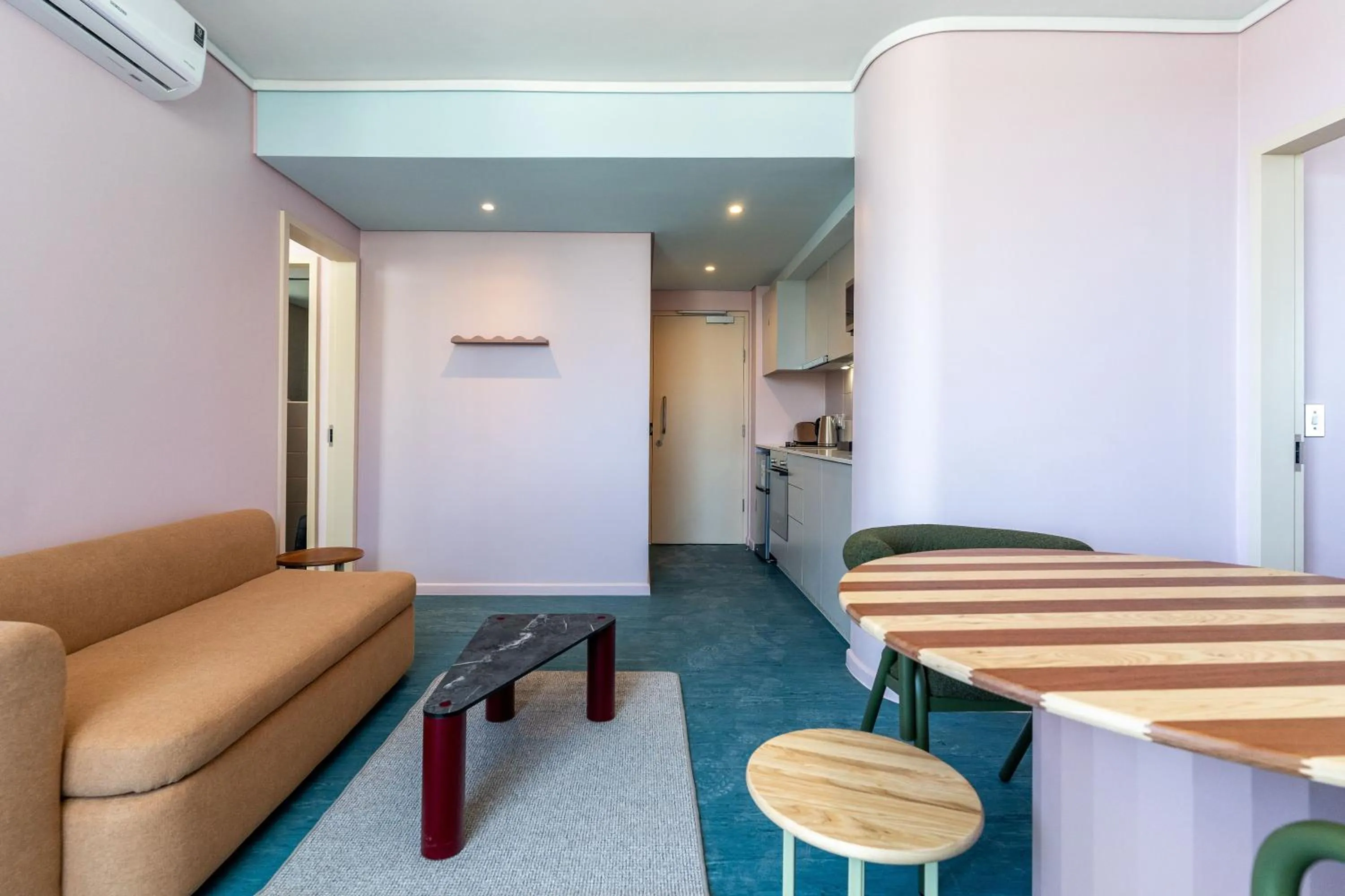 Living room in The Tropicana Hotel