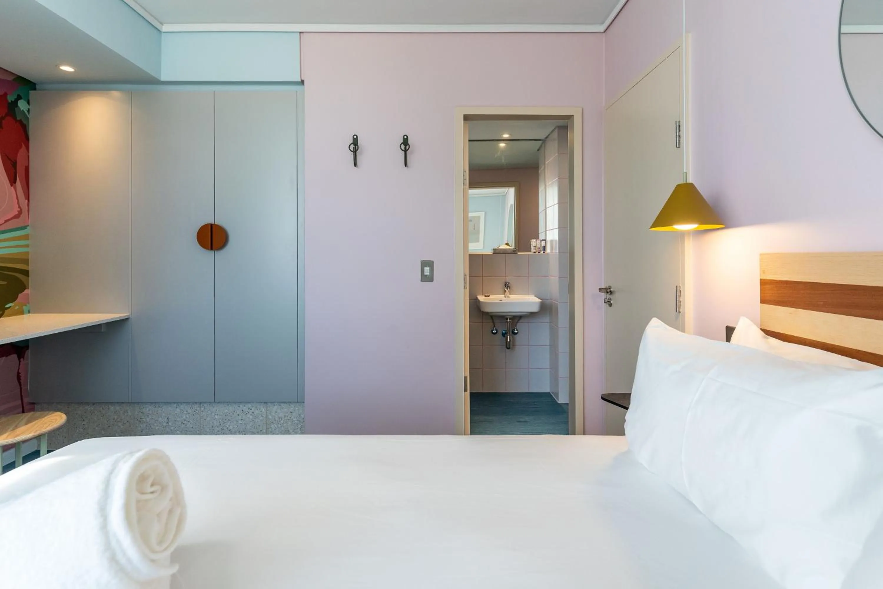 Bed in The Tropicana Hotel