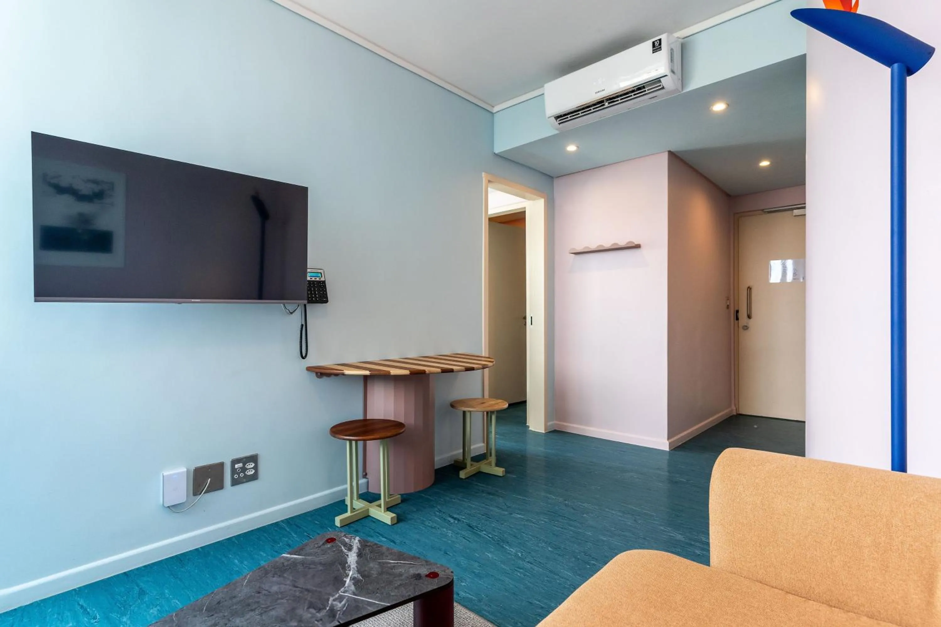 Living room in The Tropicana Hotel