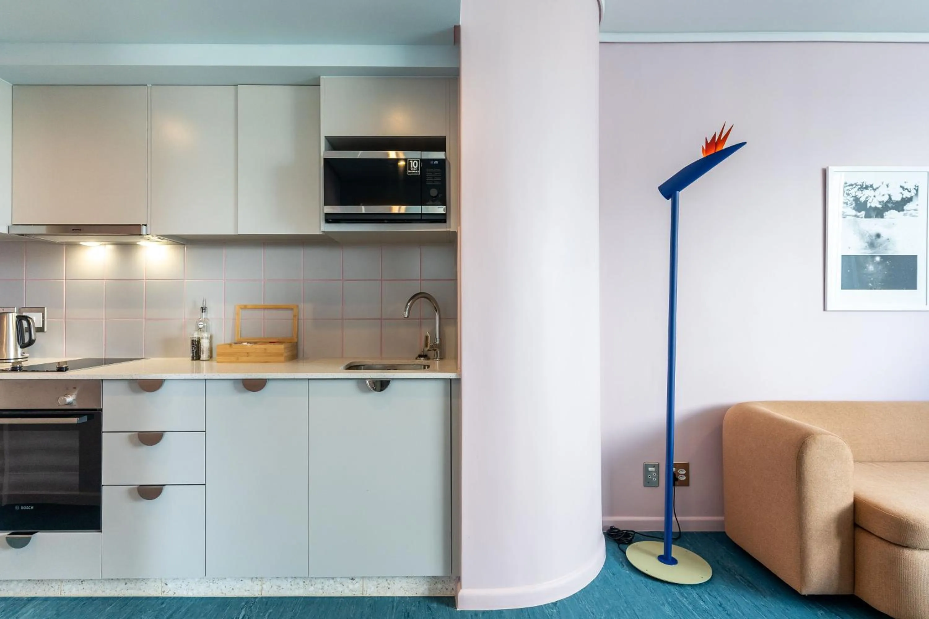 Living room in The Tropicana Hotel