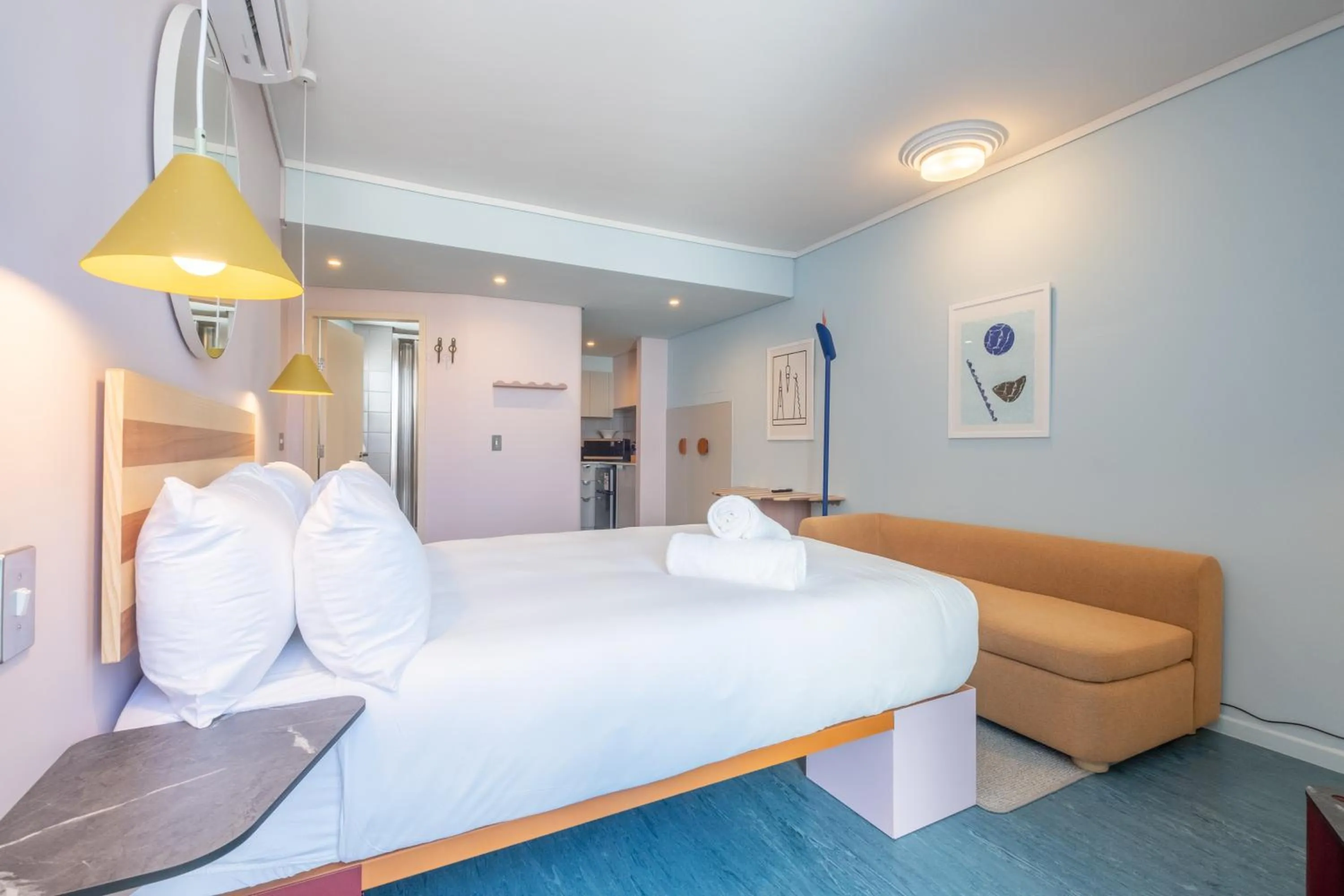 Photo of the whole room, Bed in The Tropicana Hotel