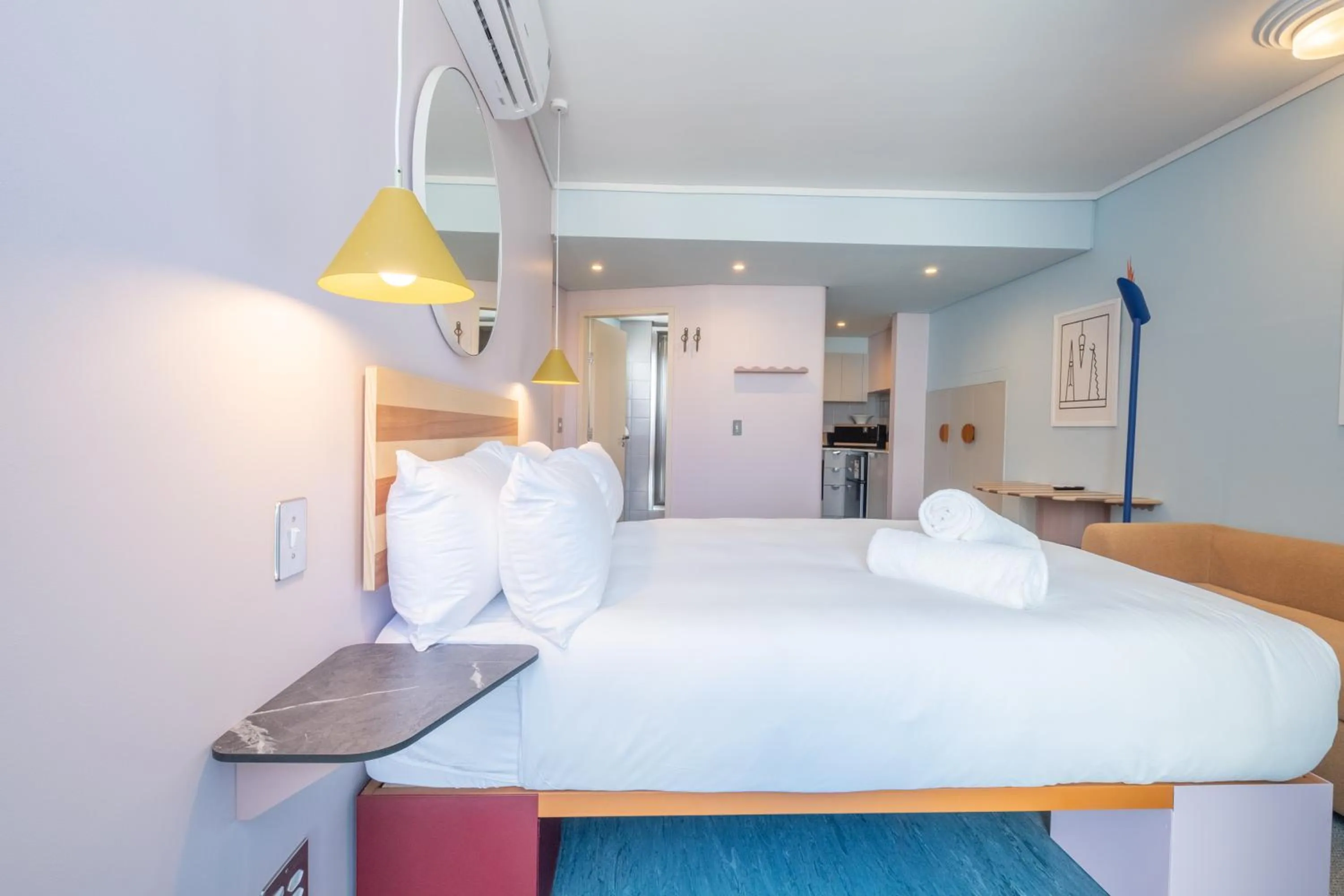 Photo of the whole room, Bed in The Tropicana Hotel