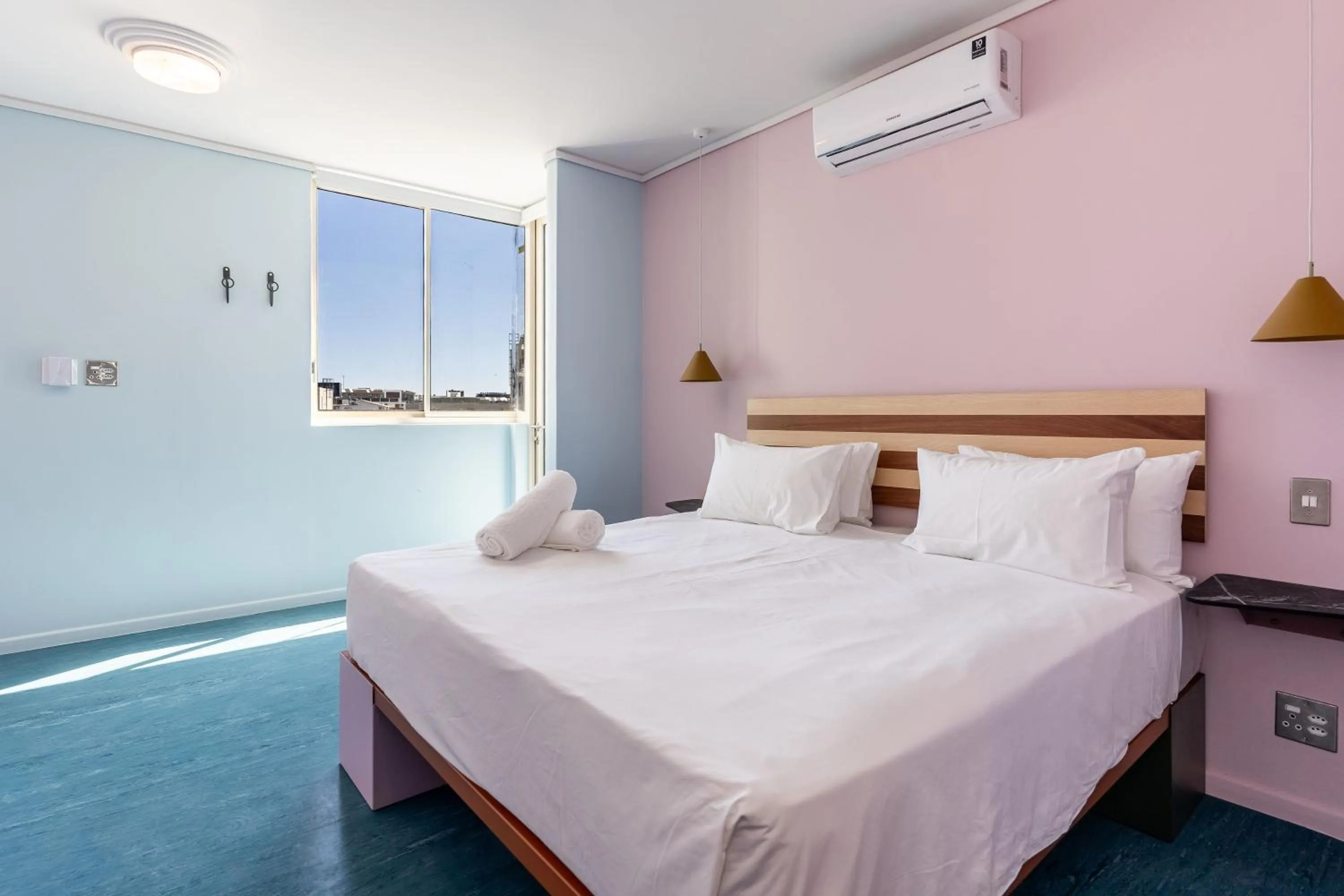 Bed in The Tropicana Hotel