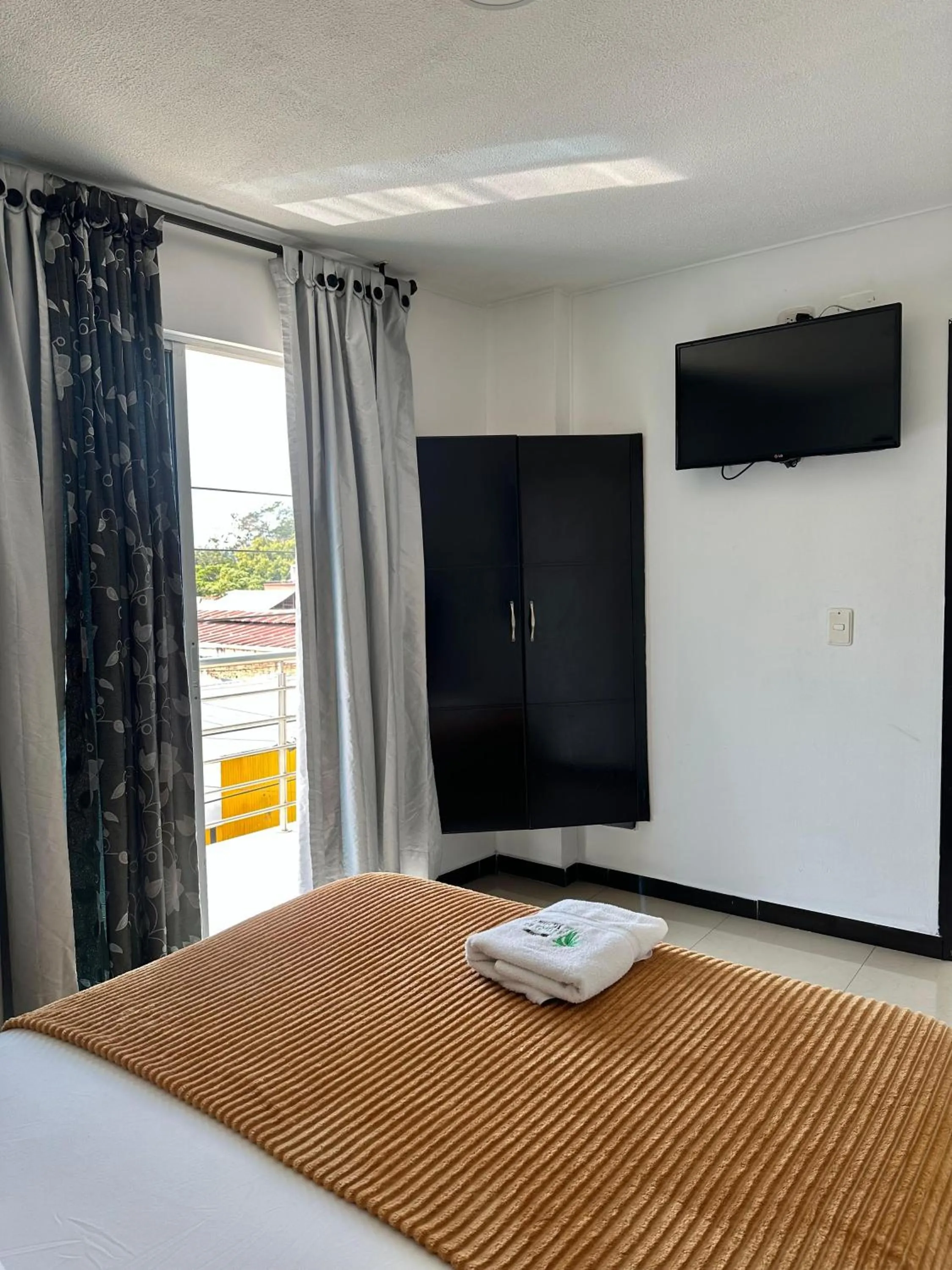 Bed in Hotel Palmeras De Mariana