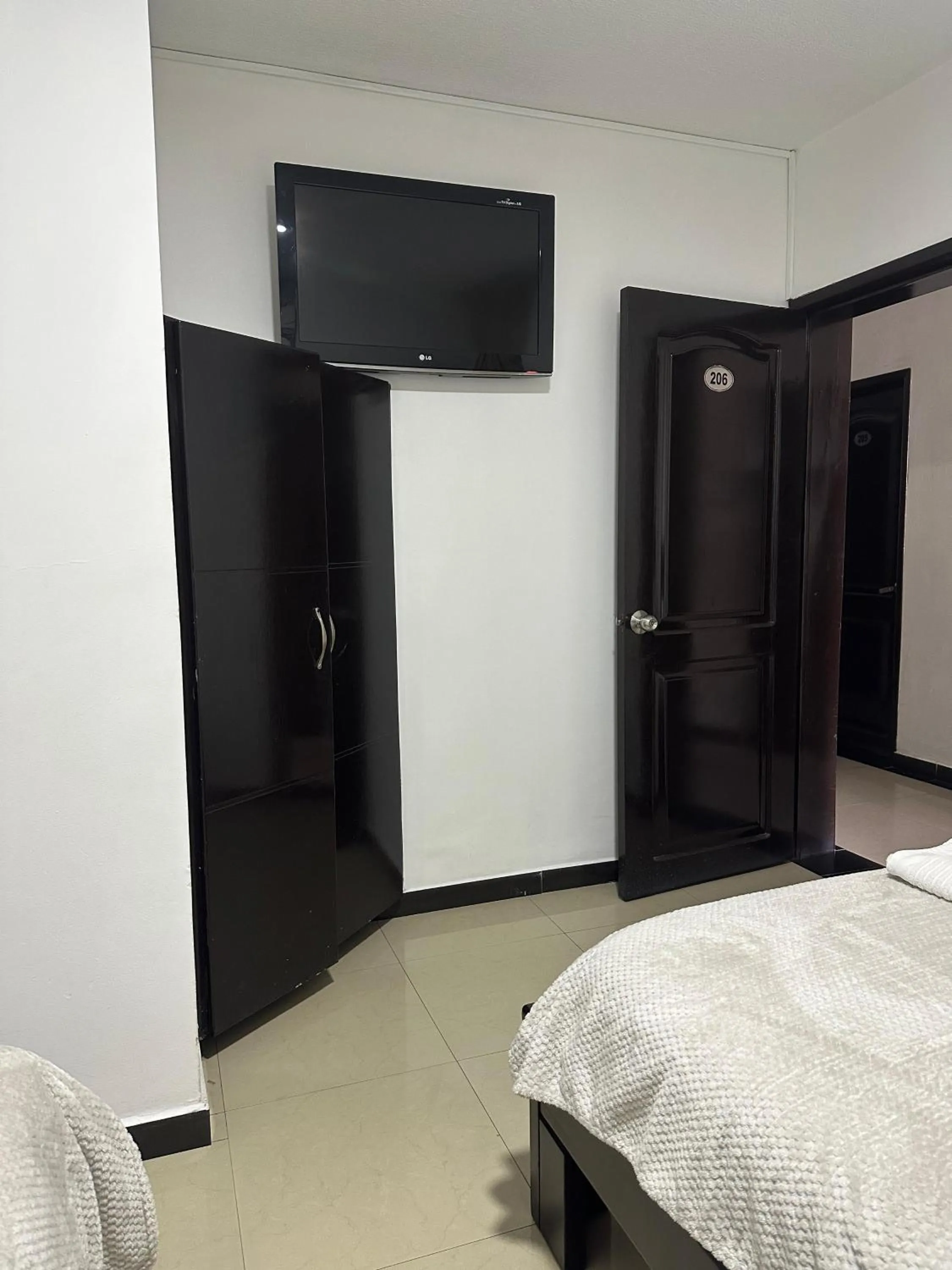 Bed in Hotel Palmeras De Mariana