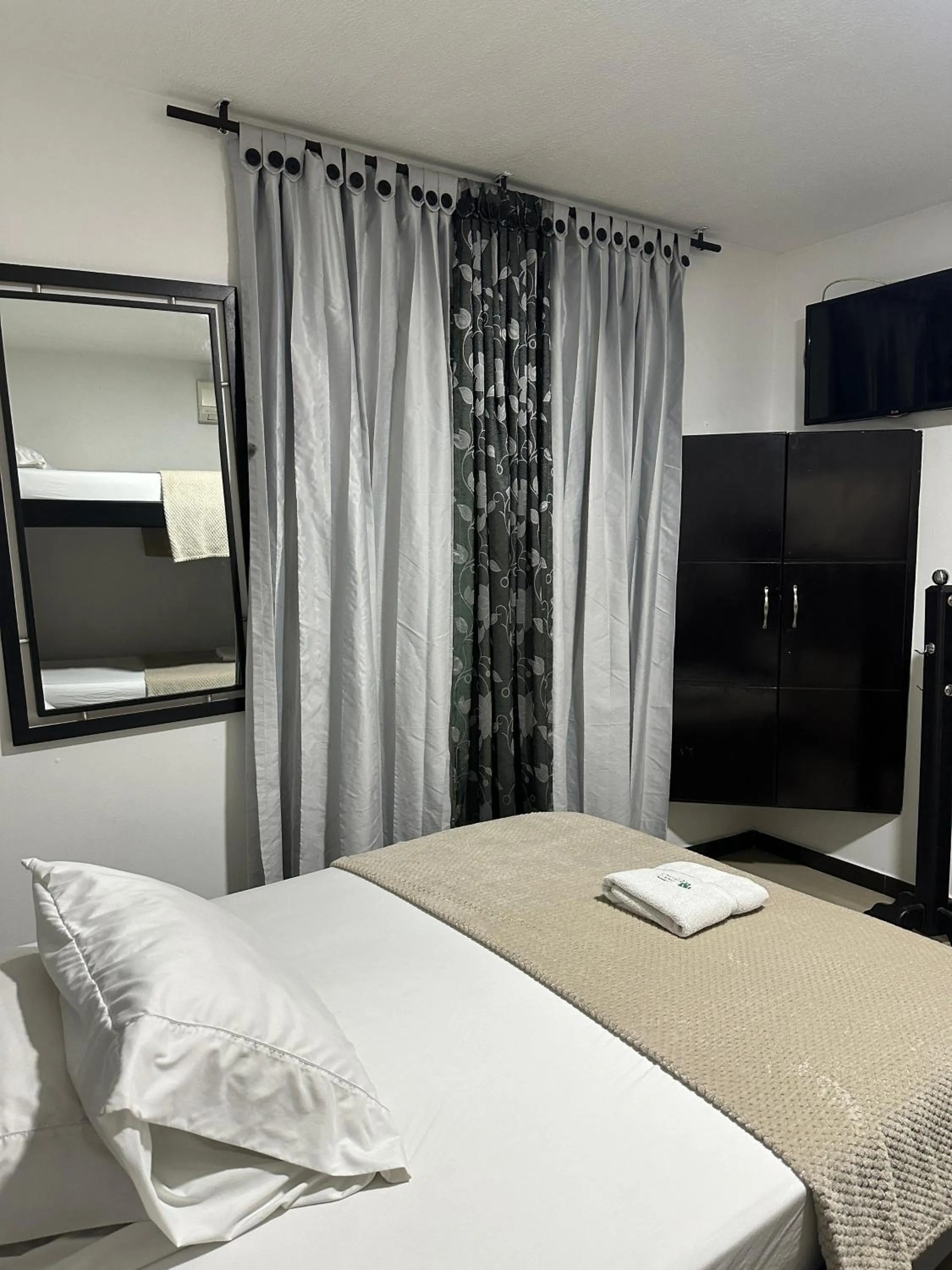 Bed in Hotel Palmeras De Mariana